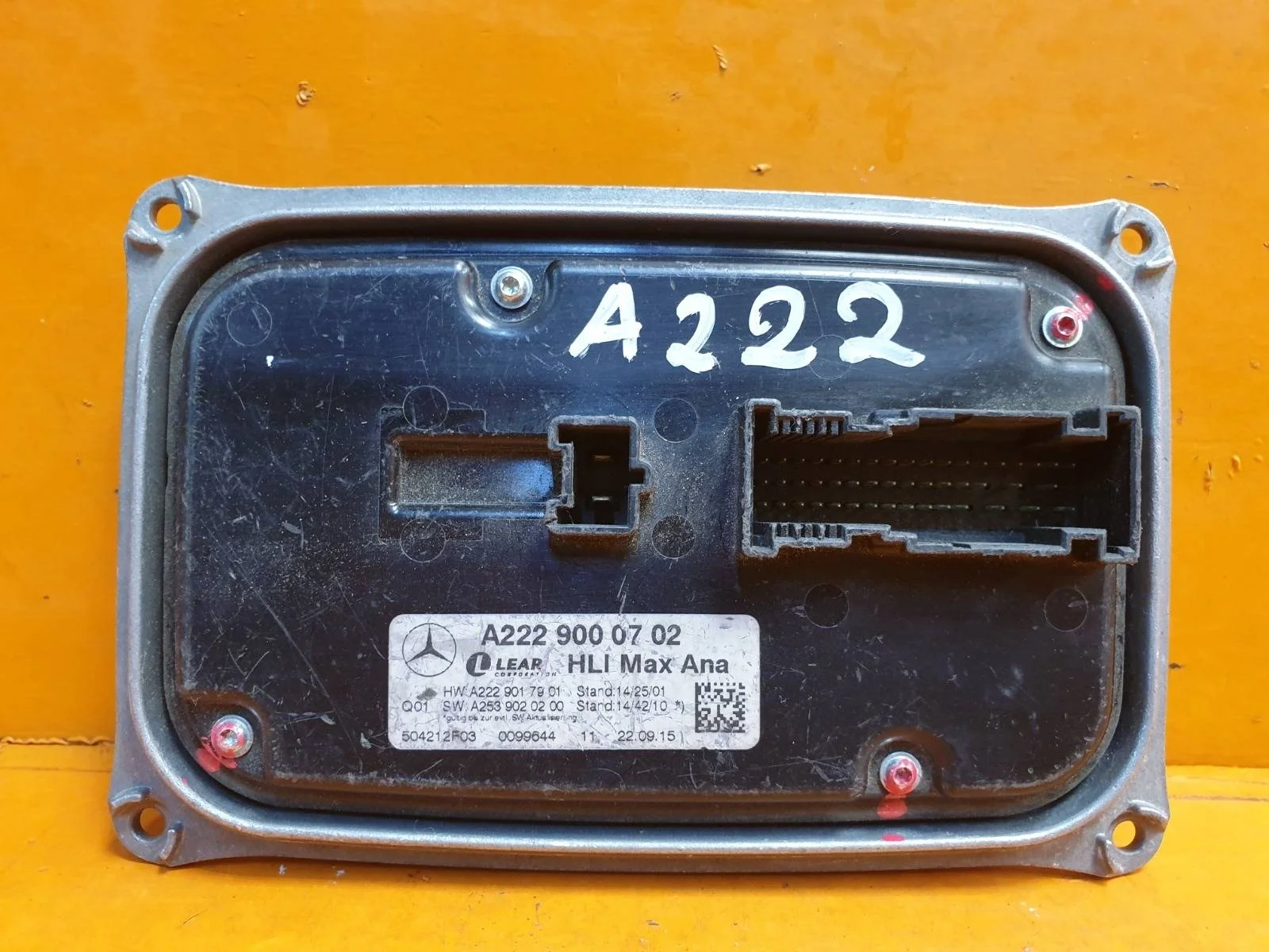 Блок управления фары Mercedes GLC-Class 2015-2019 X253