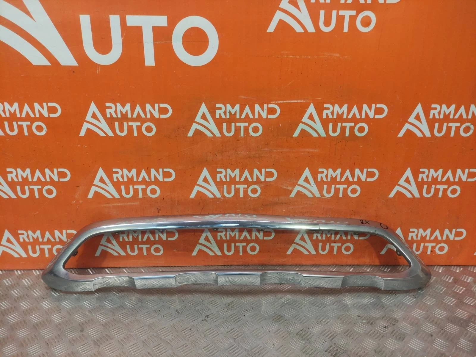 Накладка бампера Mercedes GLC-Class 2015-2019 X253