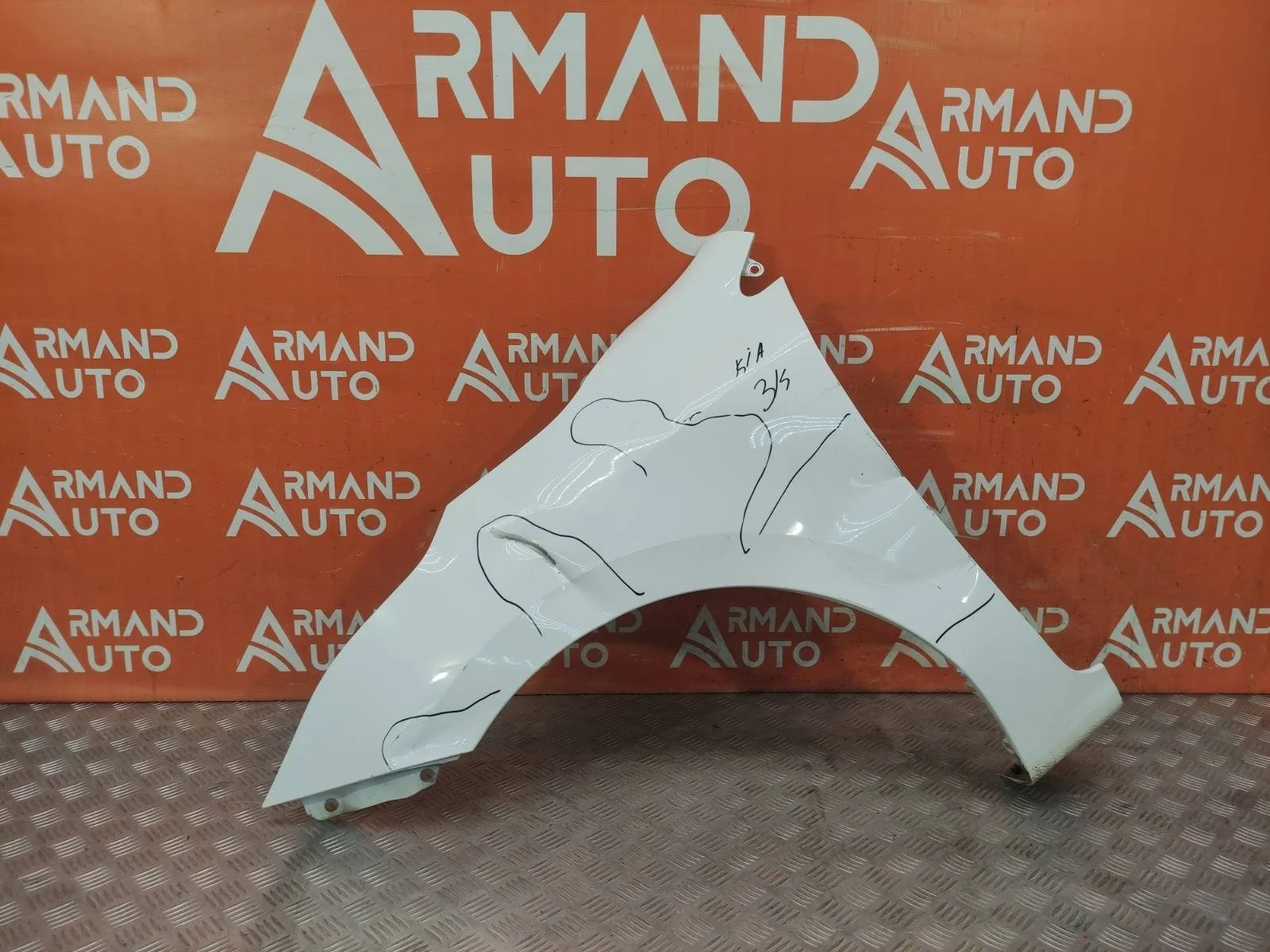 Крыло Kia Rio 2017-нв 4 FB