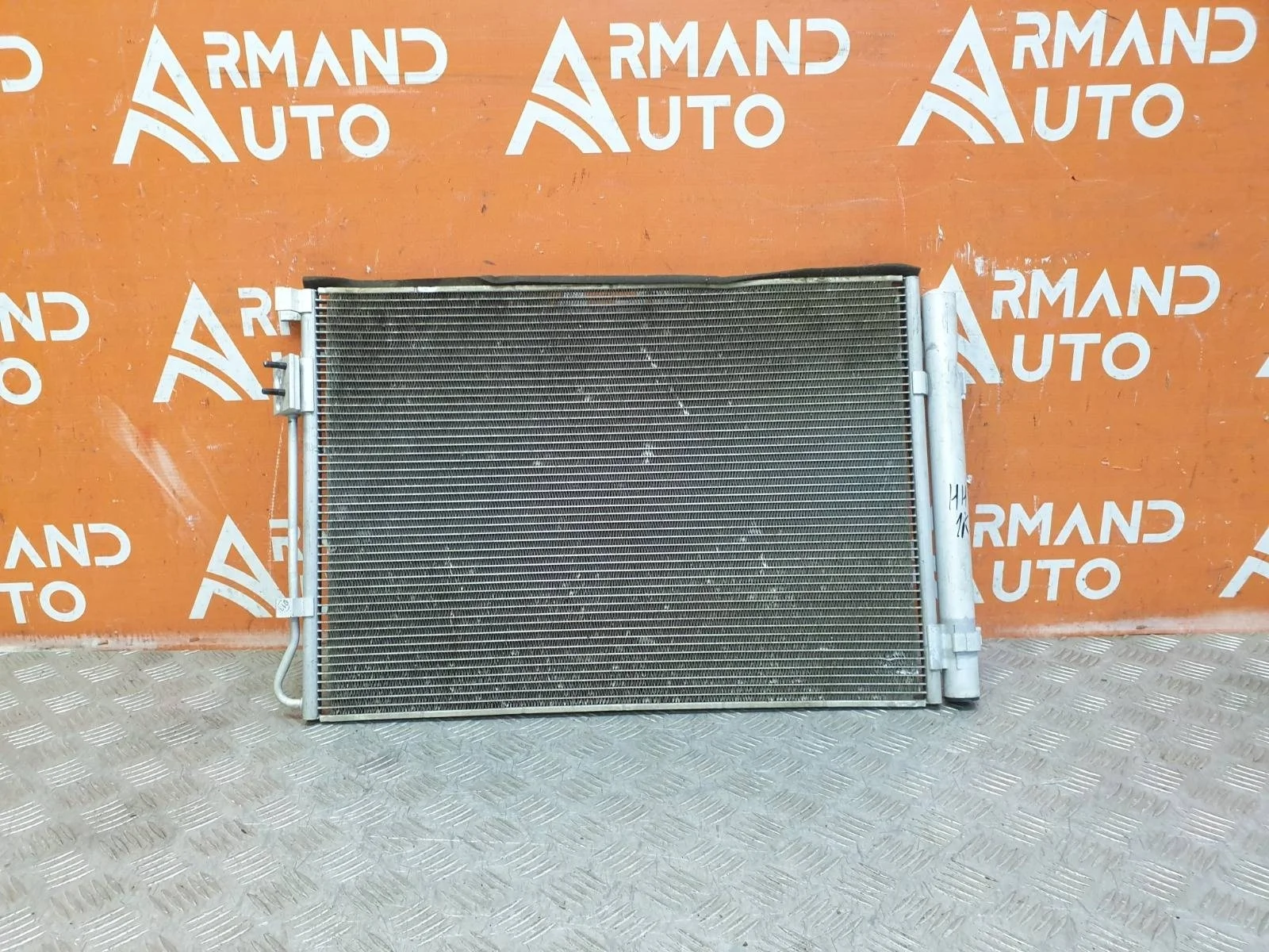 Радиатор кондиционера Hyundai Solaris 2017-нв