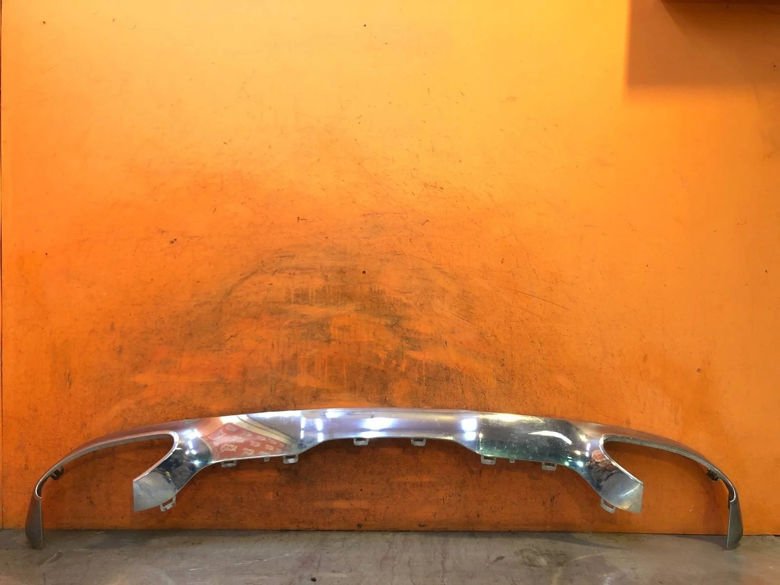 Накладка юбки бампера Mercedes GLC-Class 2015-2019 X253