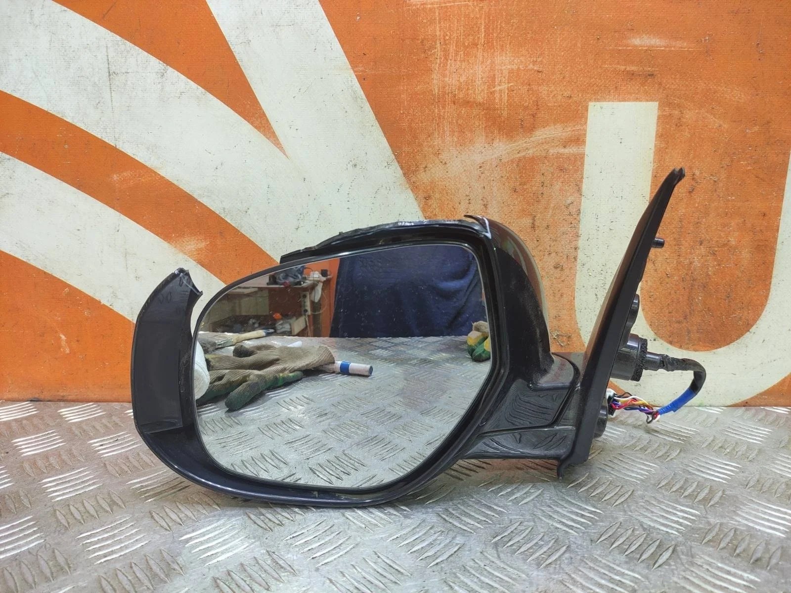 Зеркало Mitsubishi Outlander 2012-нв 3