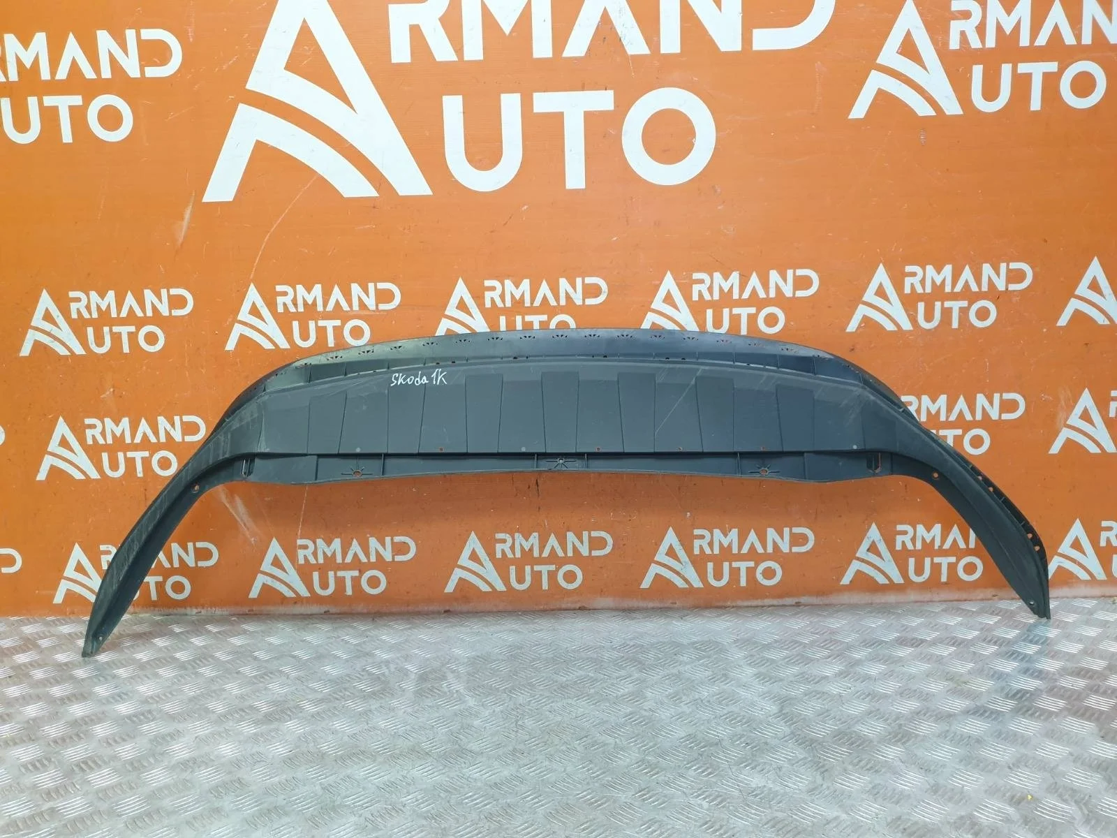 Юбка бампера Skoda Rapid 2020-нв