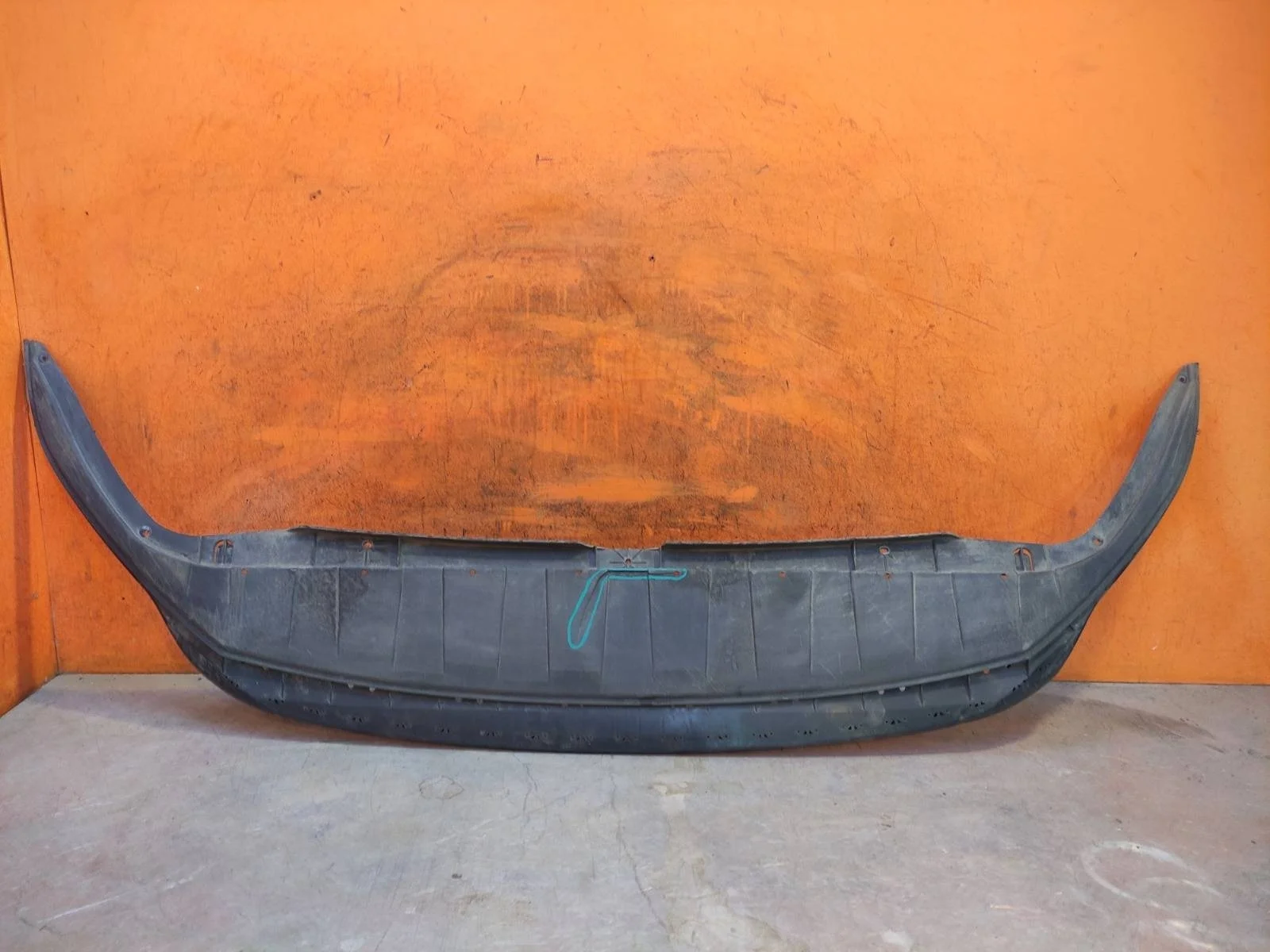 Юбка бампера Skoda Rapid 2020-нв