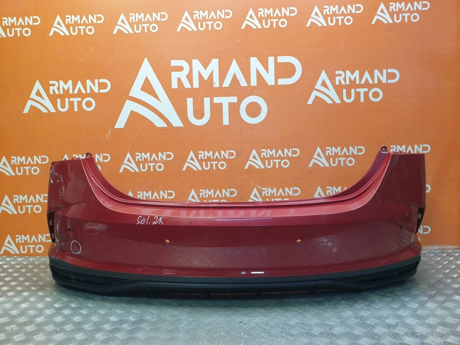 Бампер Hyundai Solaris 2020-нв