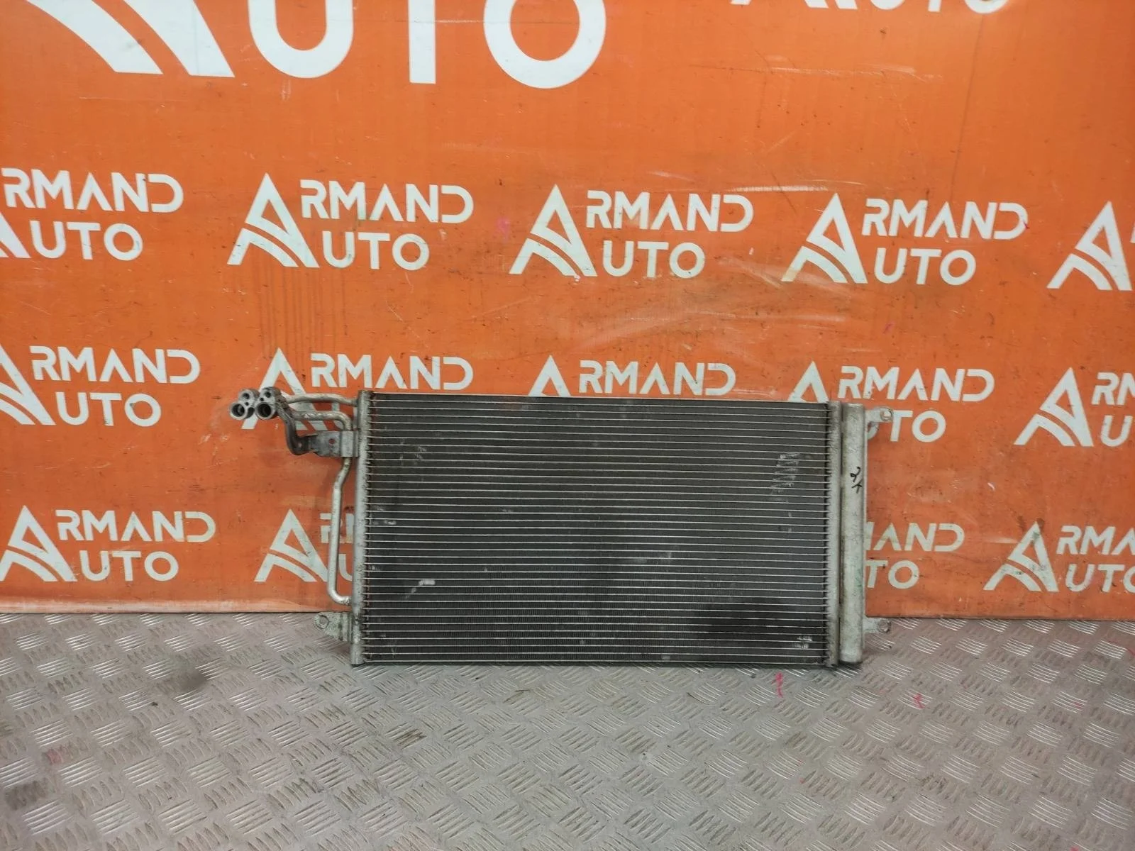 Радиатор кондиционера Skoda Rapid 2014-2020