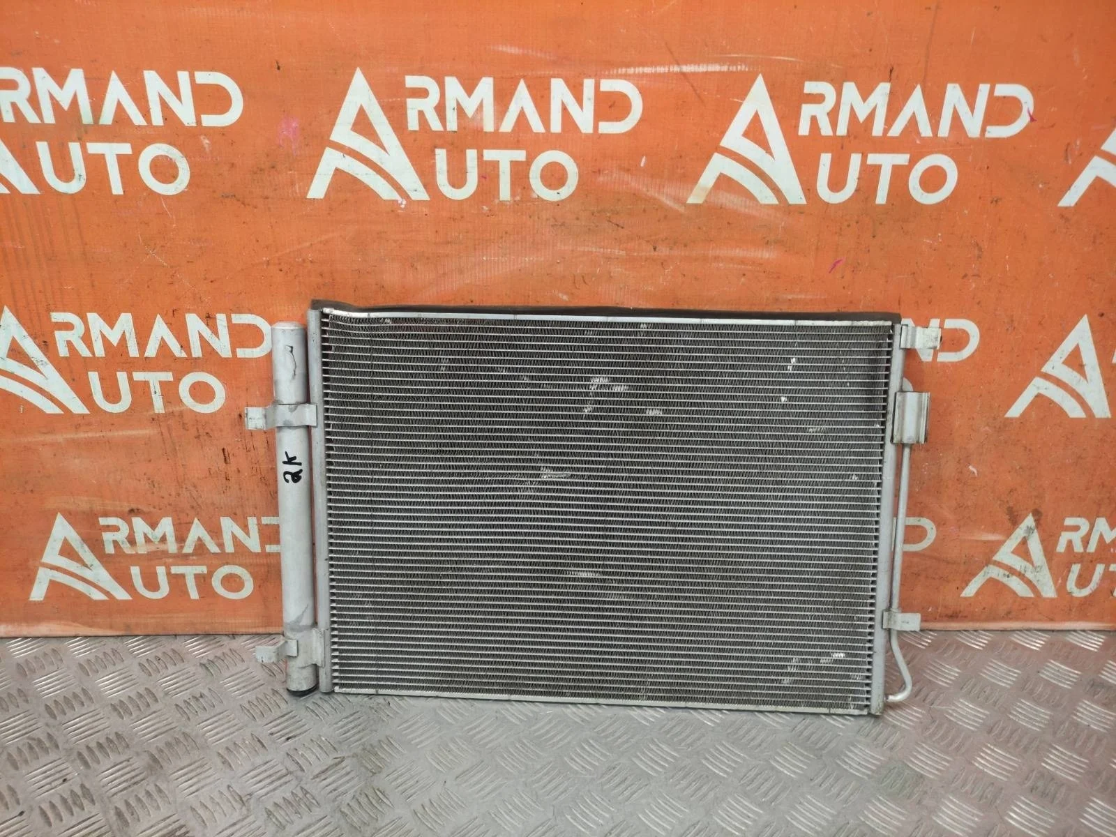 Радиатор кондиционера Hyundai Solaris 2017-нв