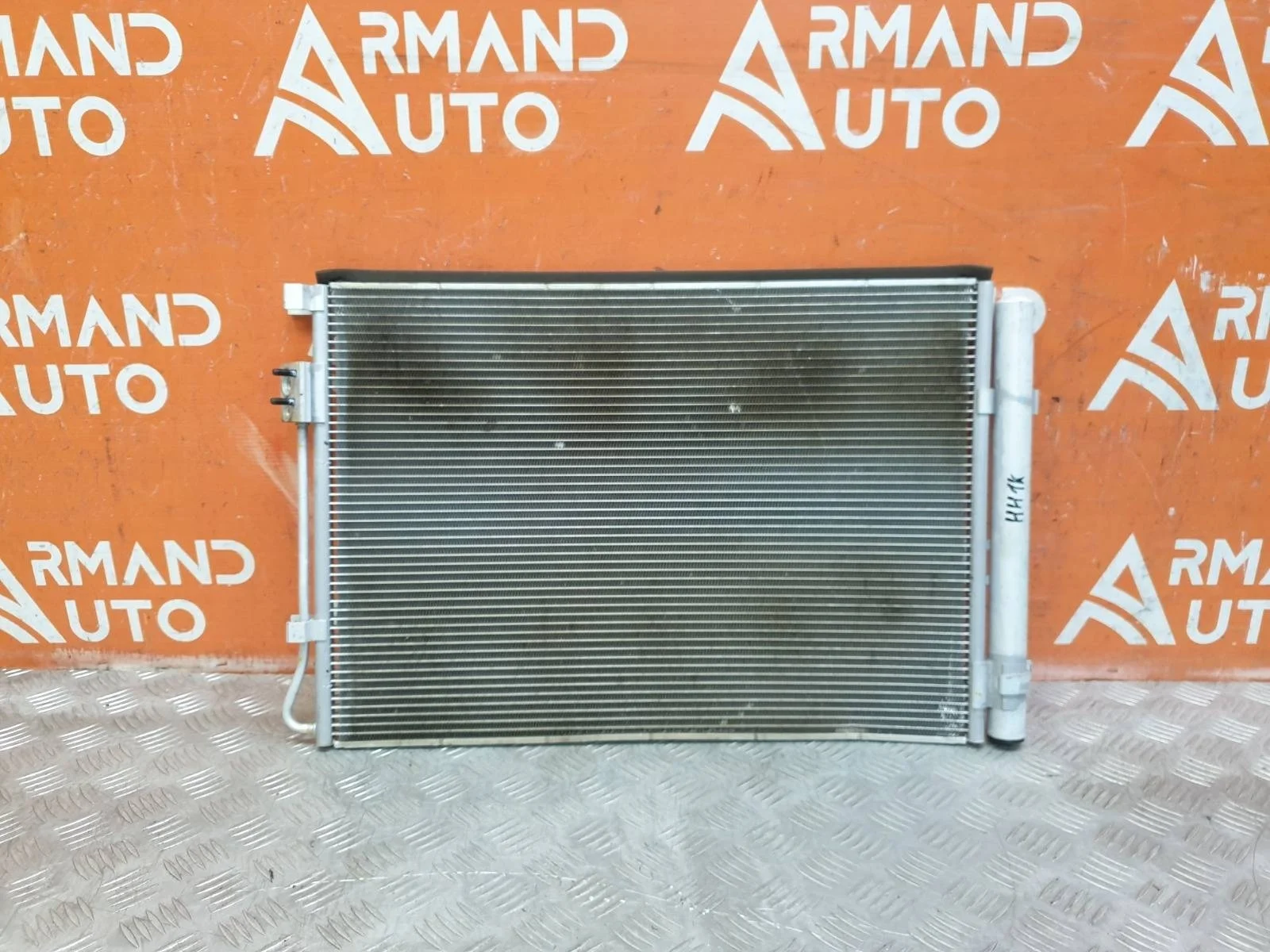 Радиатор кондиционера Hyundai Solaris 2017-нв