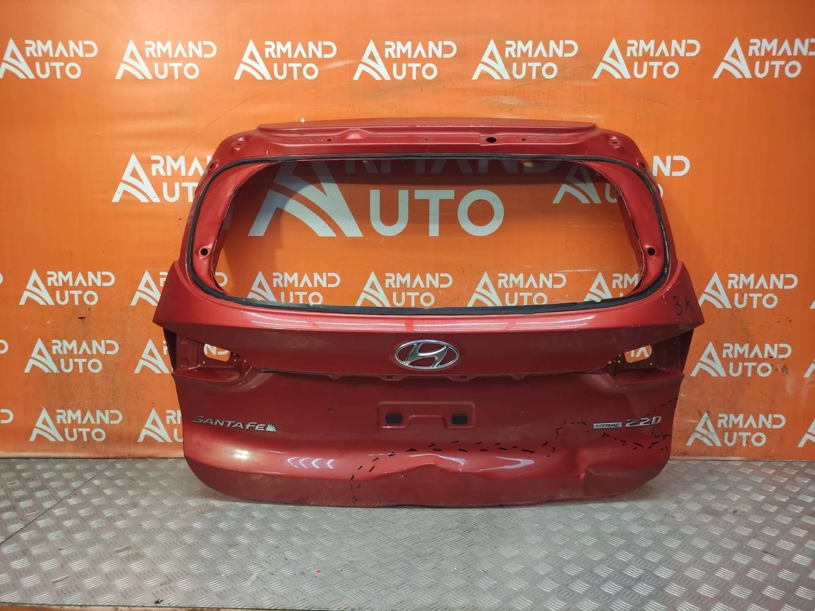 Дверь багажника Hyundai Santa Fe 2018-нв 4 TM