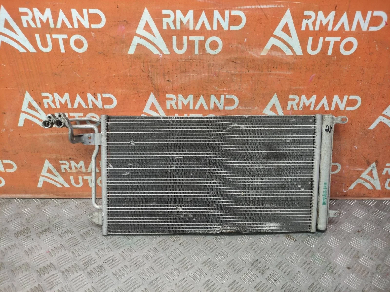 Радиатор кондиционера Skoda Rapid 2014-2020