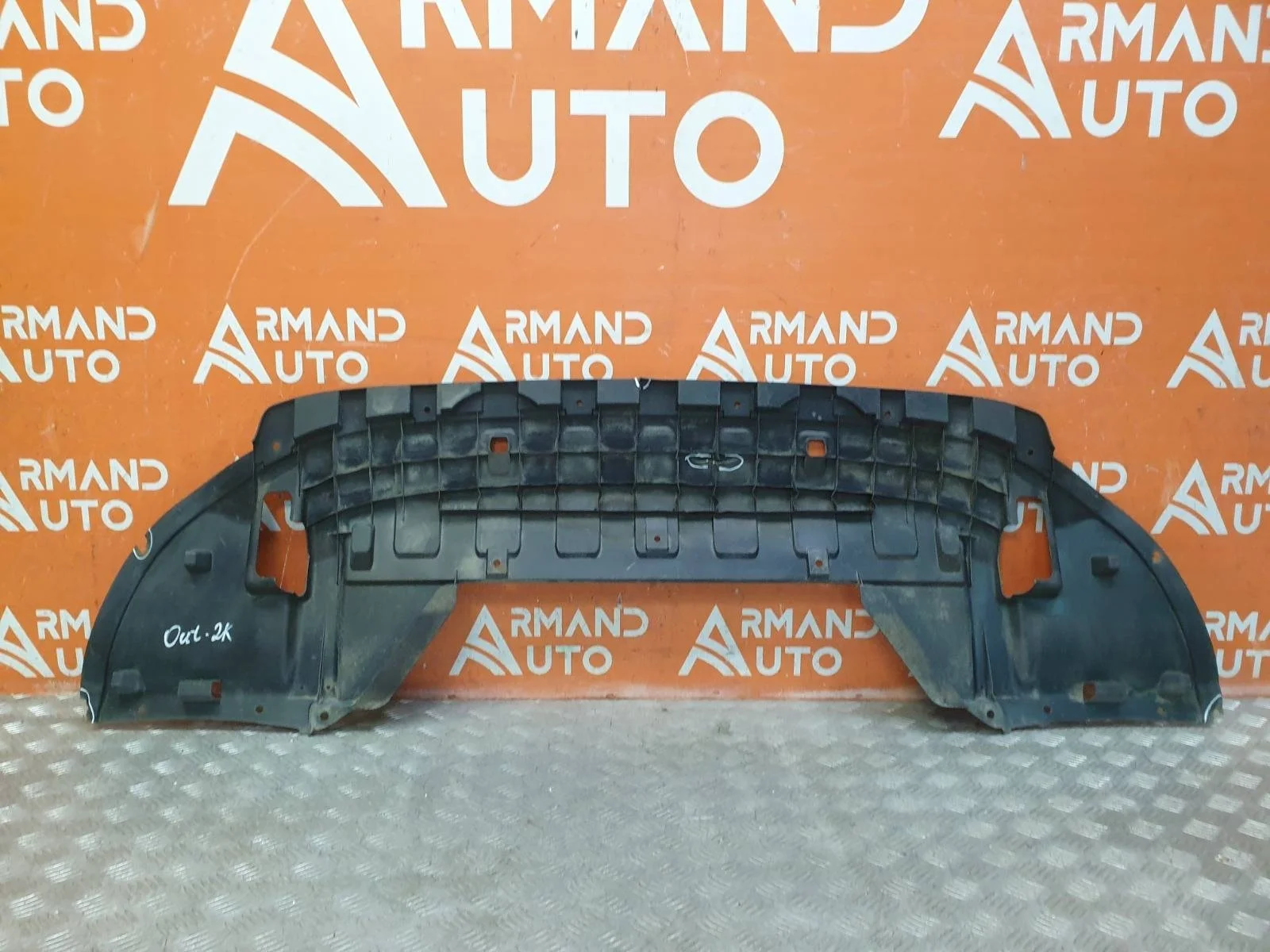 Защита под бампер Mitsubishi Outlander 2012-нв 3