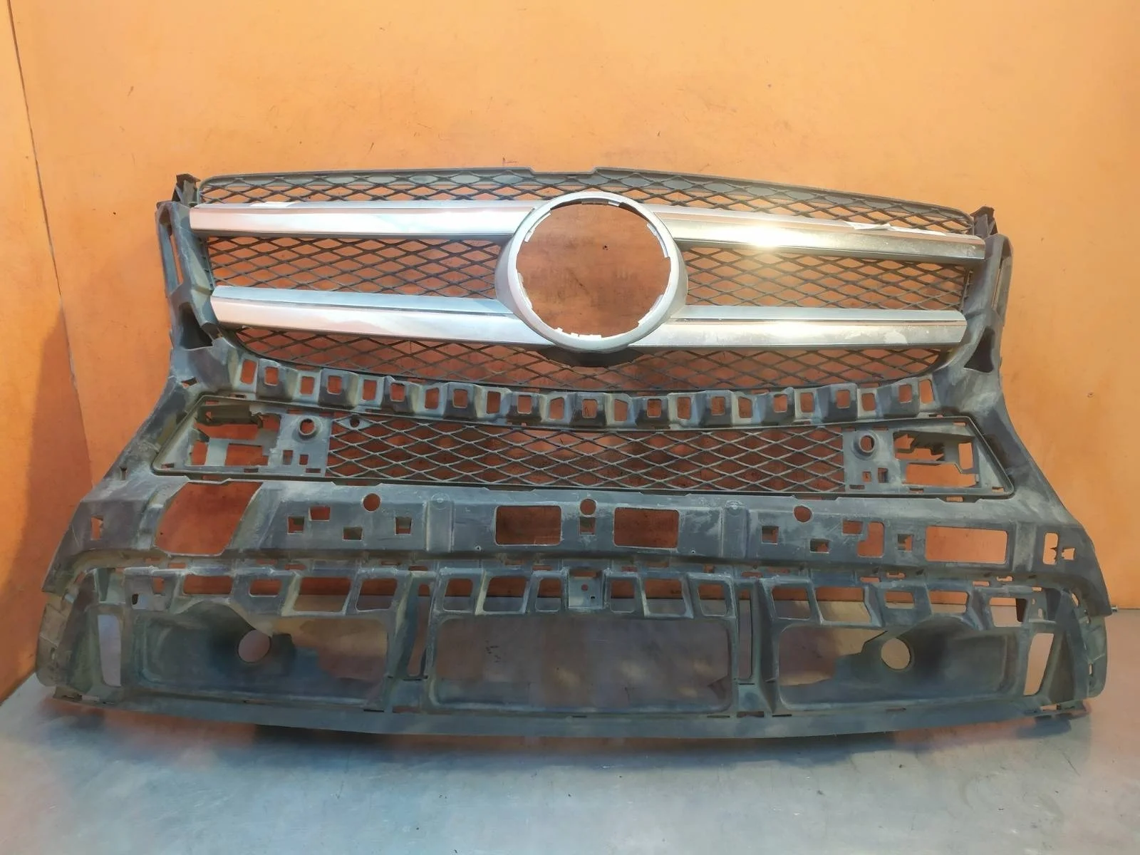 Решетка радиатора Mercedes GL GLS-Class 2012-2016 X166