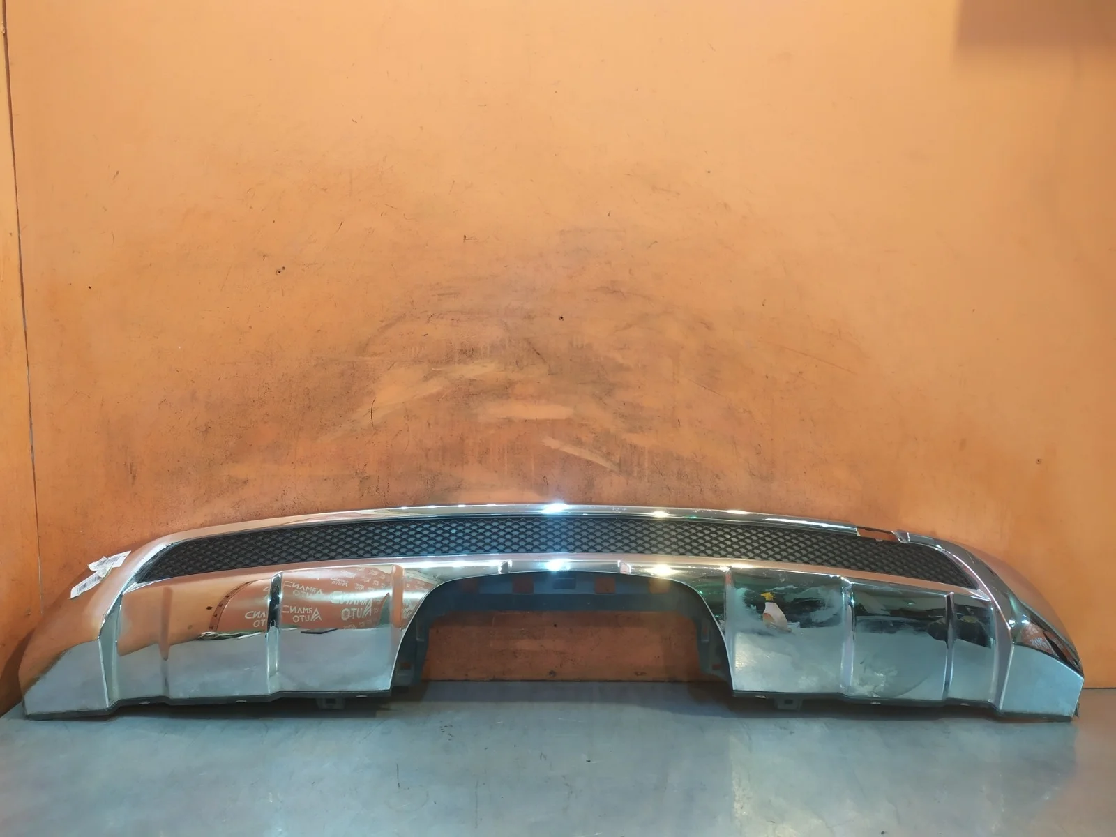 Накладка бампера Mercedes ML GLE-Class 2011-2015 W166