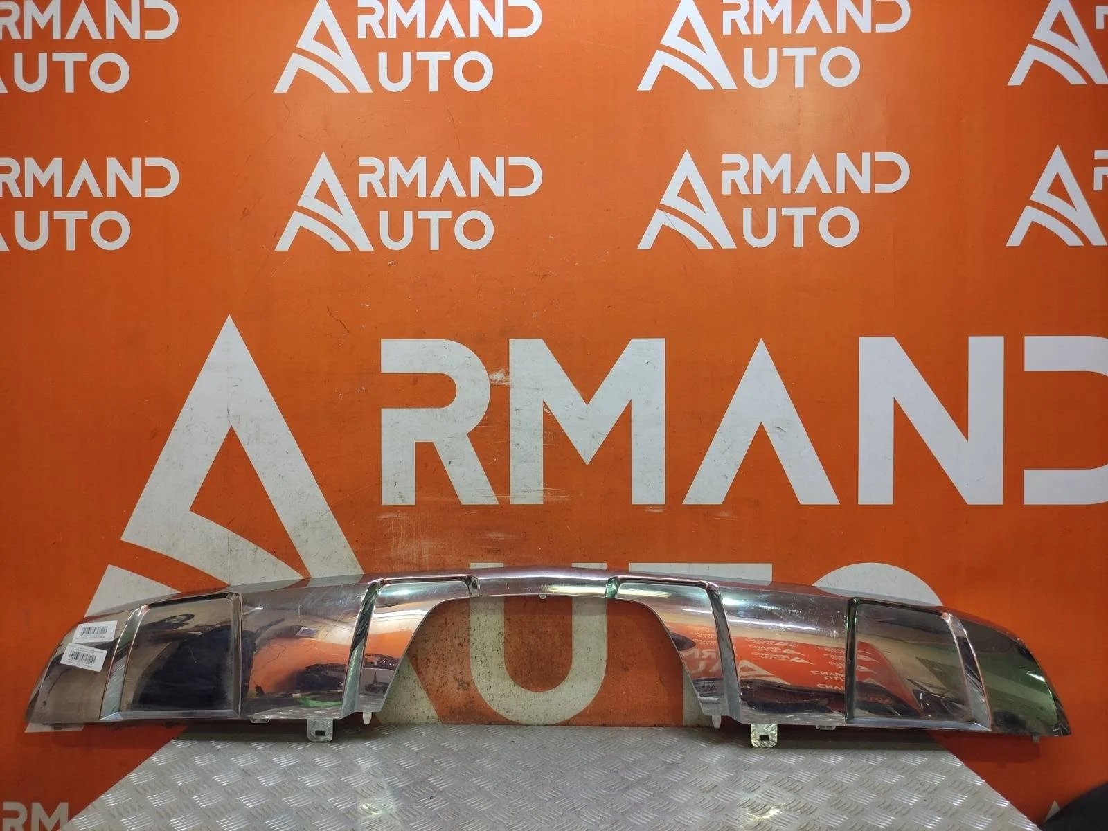 Накладка бампера Mercedes GL GLS-Class 2012-2016 X166