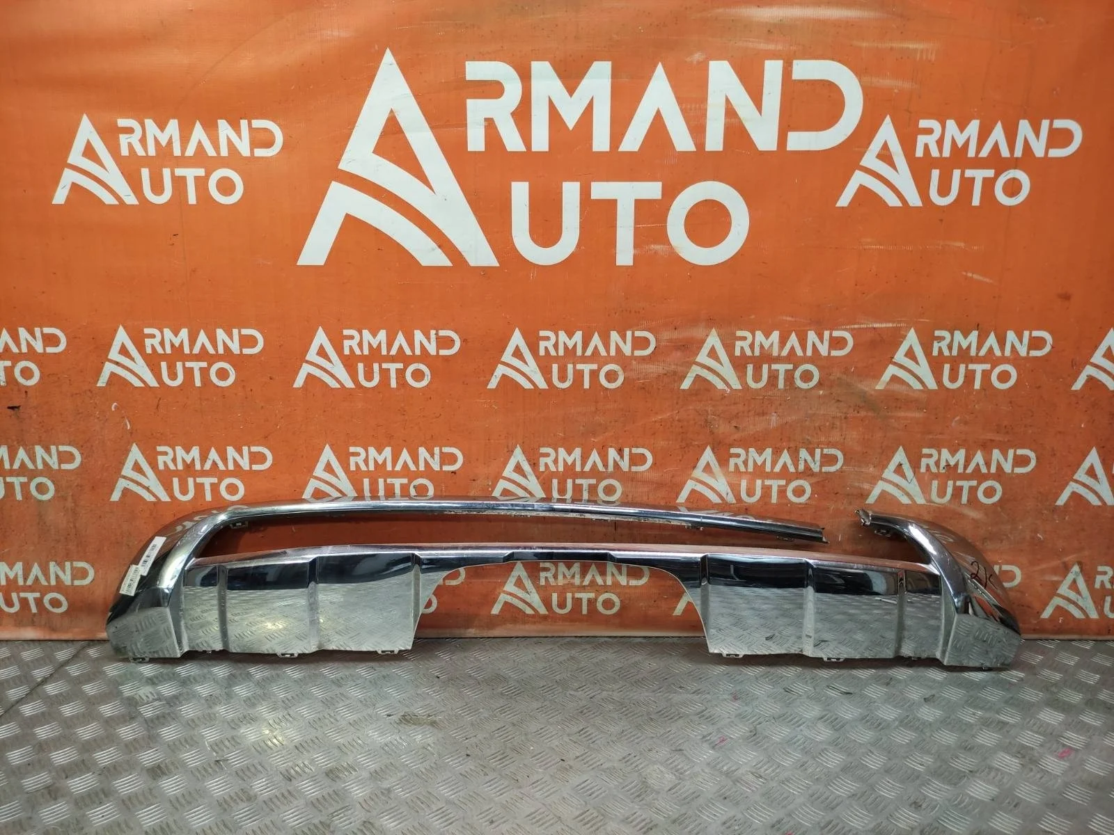 Накладка бампера Mercedes ML GLE-Class 2011-2015 W166