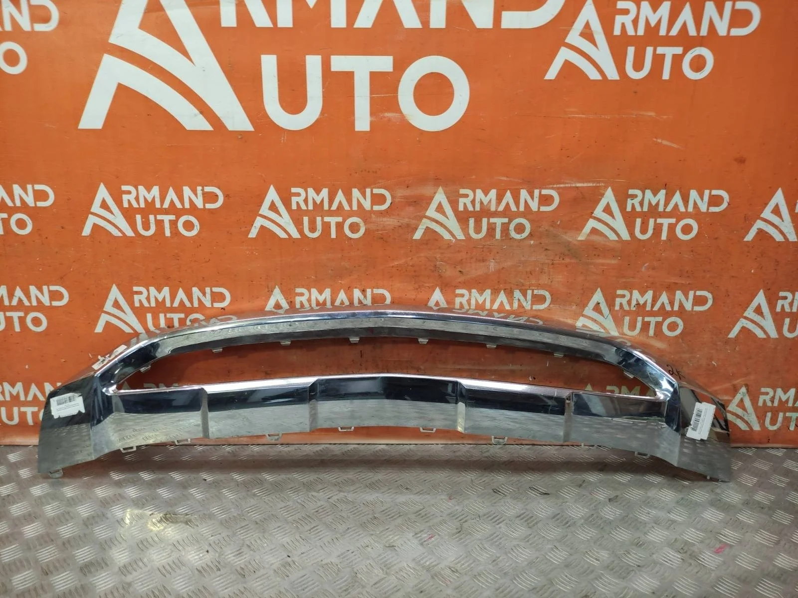 Накладка бампера Mercedes ML GLE-Class 2015-2018 W166