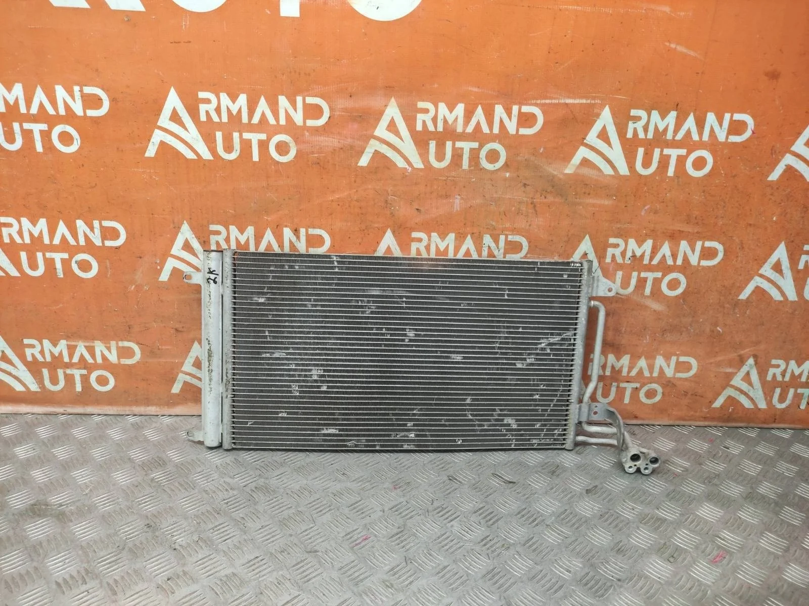 Радиатор кондиционера Skoda Rapid 2014-2020