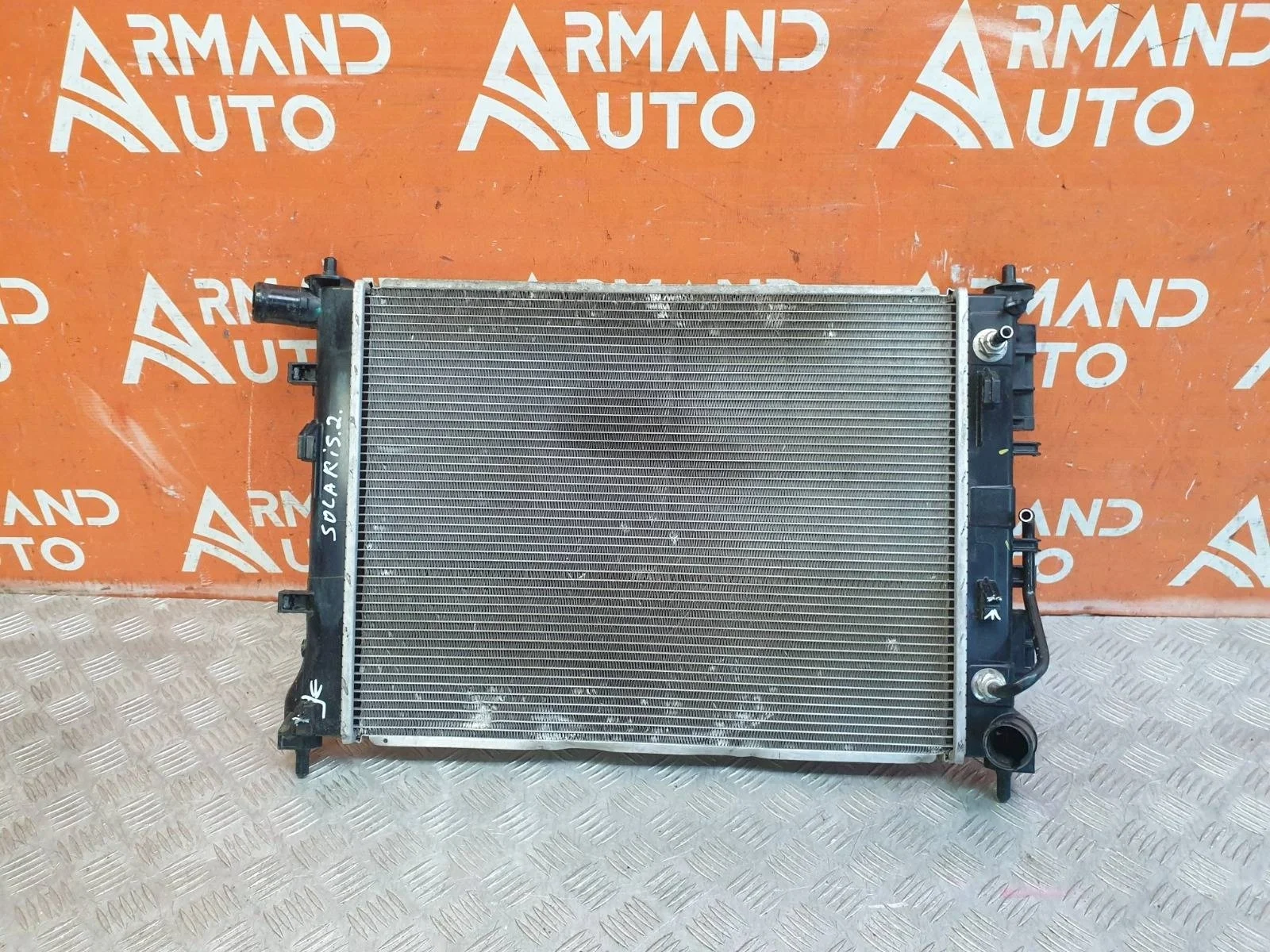 Радиатор двигателя (двс) Hyundai Solaris 2017-нв
