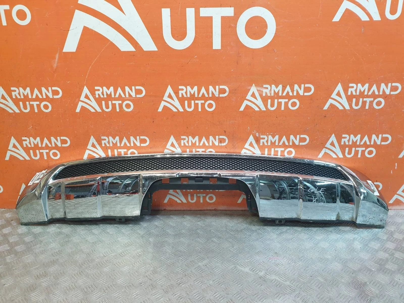 Накладка бампера Mercedes ML GLE-Class 2011-2015 W166