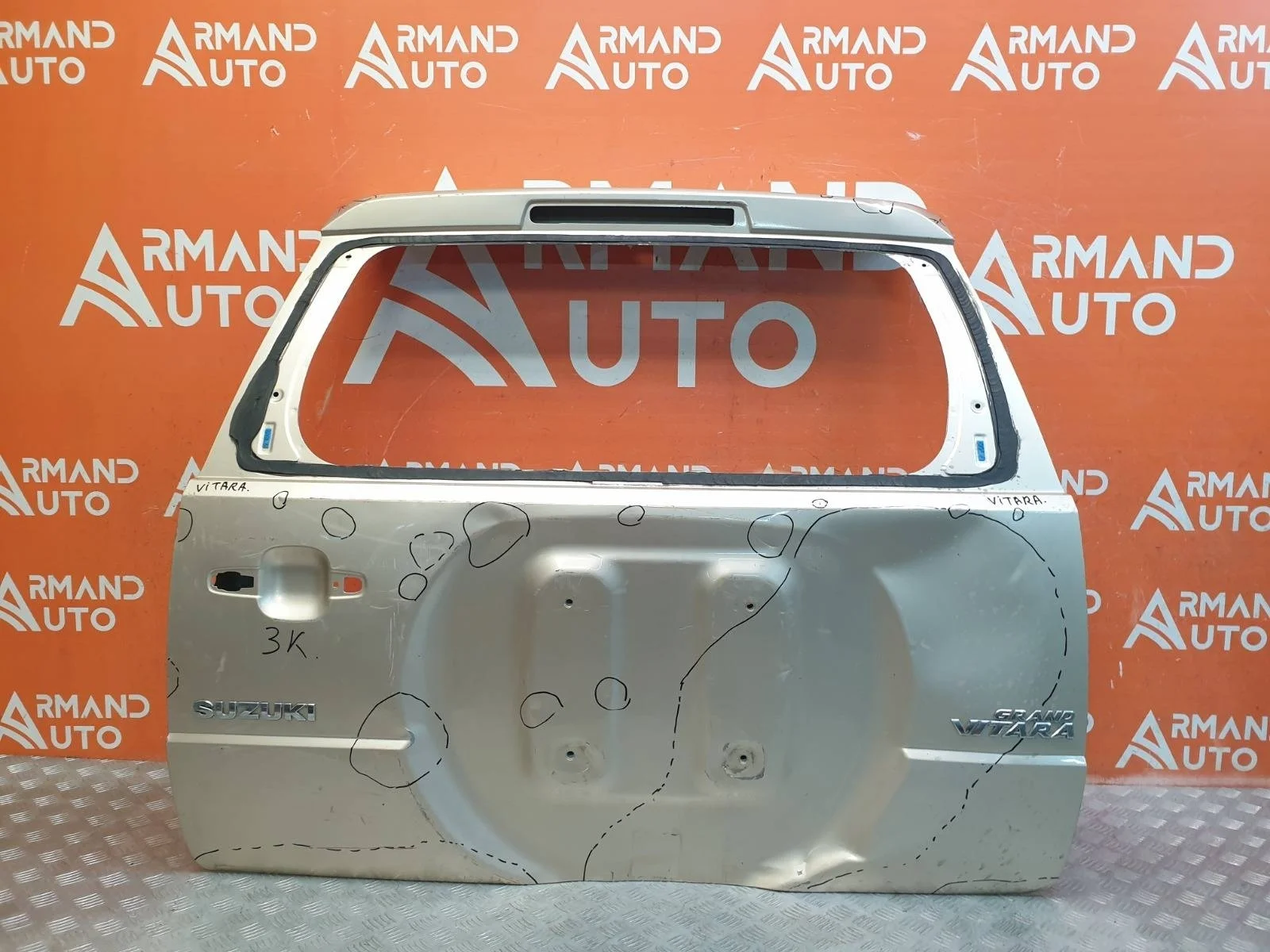 Дверь багажника Suzuki Grand Vitara 2005-2015 3