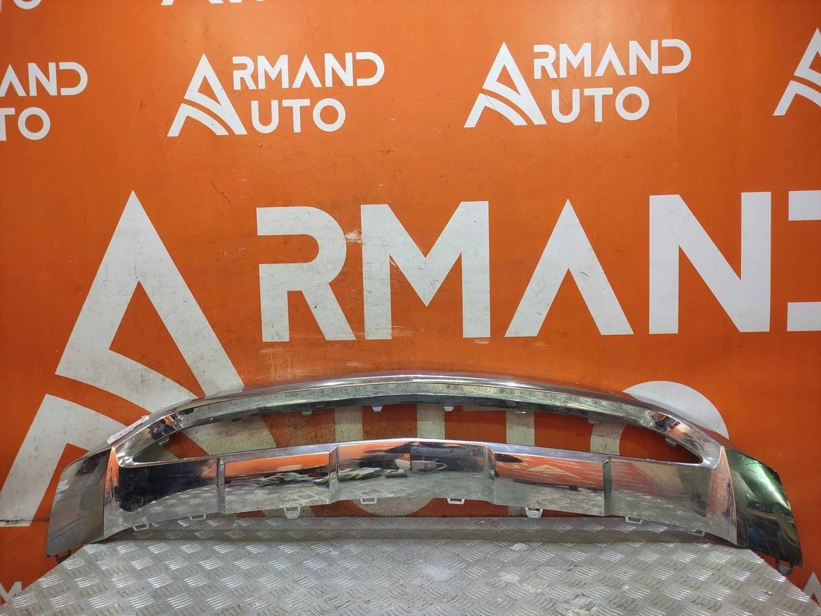 Накладка бампера Mercedes ML GLE-Class 2015-2018 W166