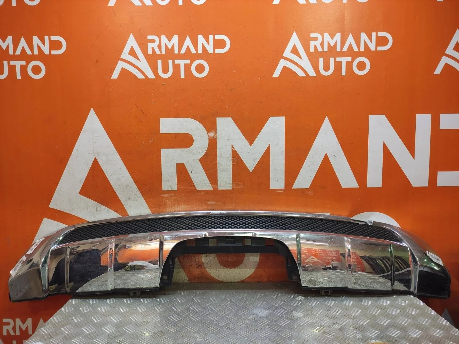 Накладка бампера Mercedes ML GLE-Class 2011-2015 W166