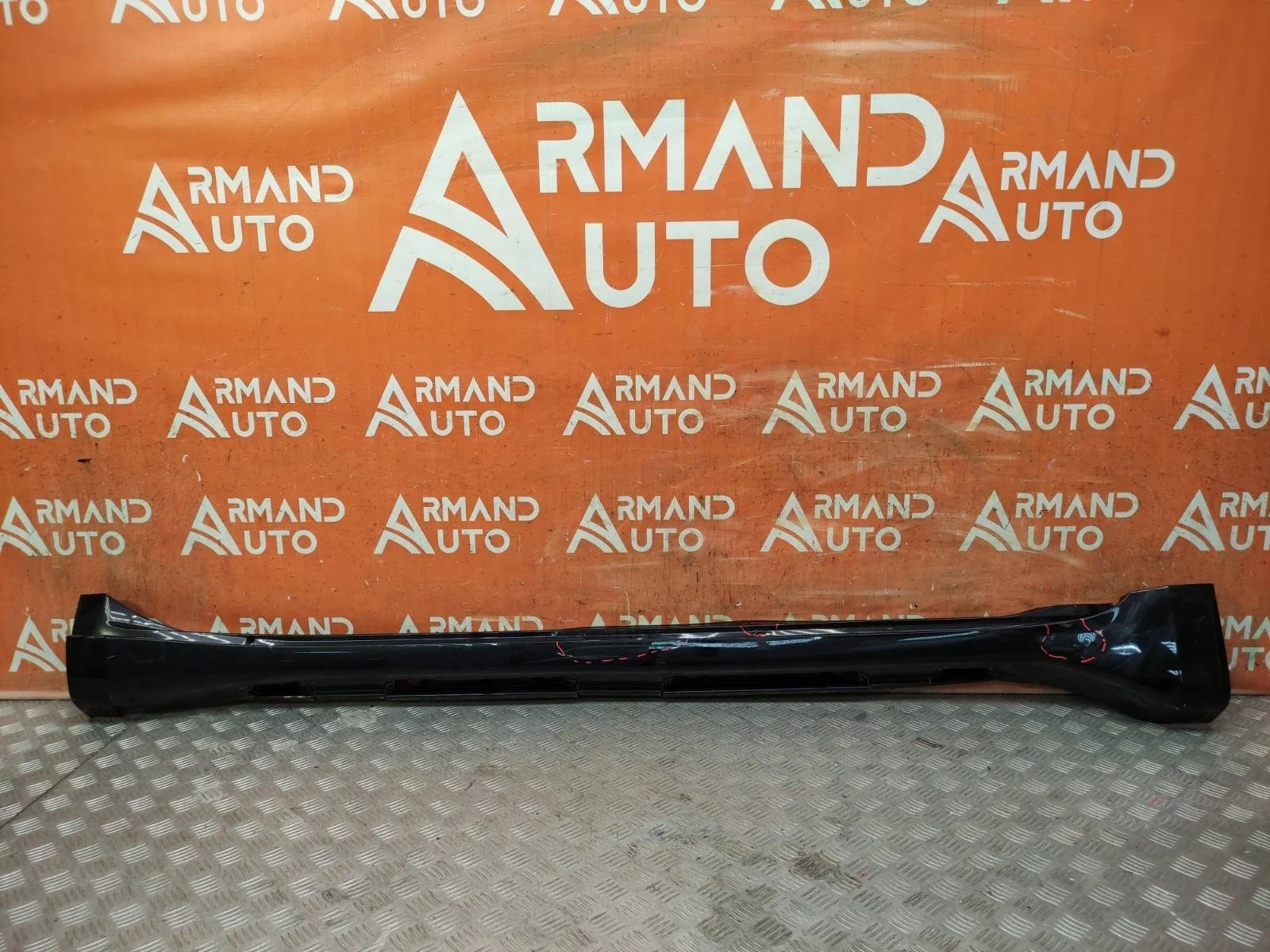 Накладка порога Toyota Land Cruiser Prado 2009-нв 150