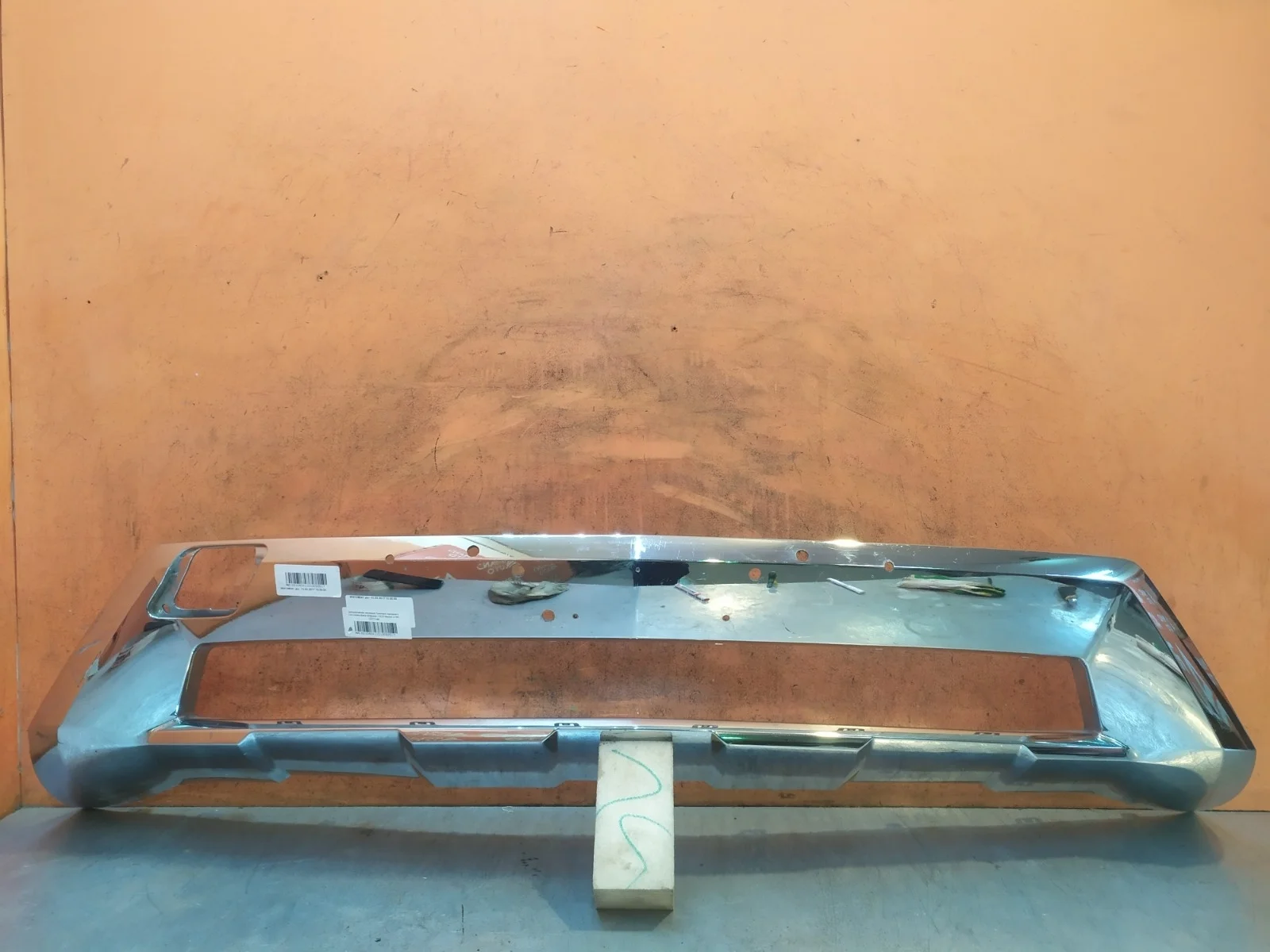 Накладка бампера Mercedes ML GLE-Class 2011-2015 W166