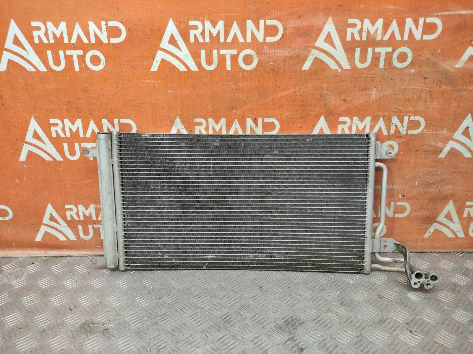 Радиатор кондиционера Skoda Rapid 2014-2020