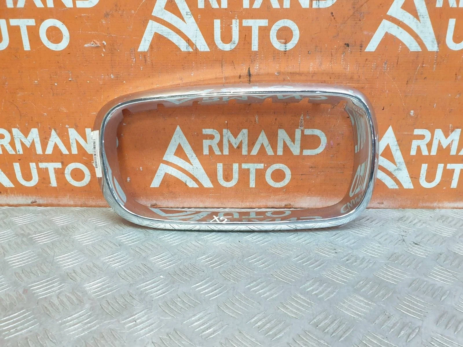 Окантовка решетки радиатора BMW X5 2013-2018 F15