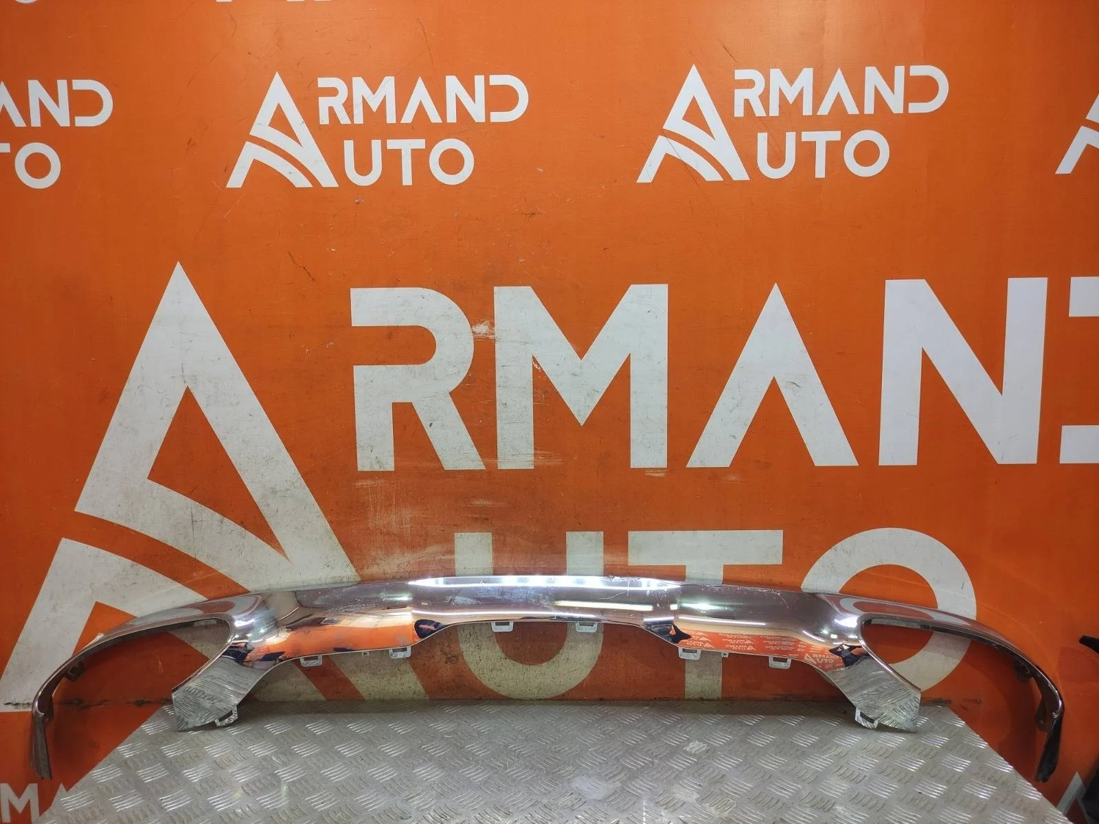 Накладка юбки бампера Mercedes GLC-Class 2015-2019 X253