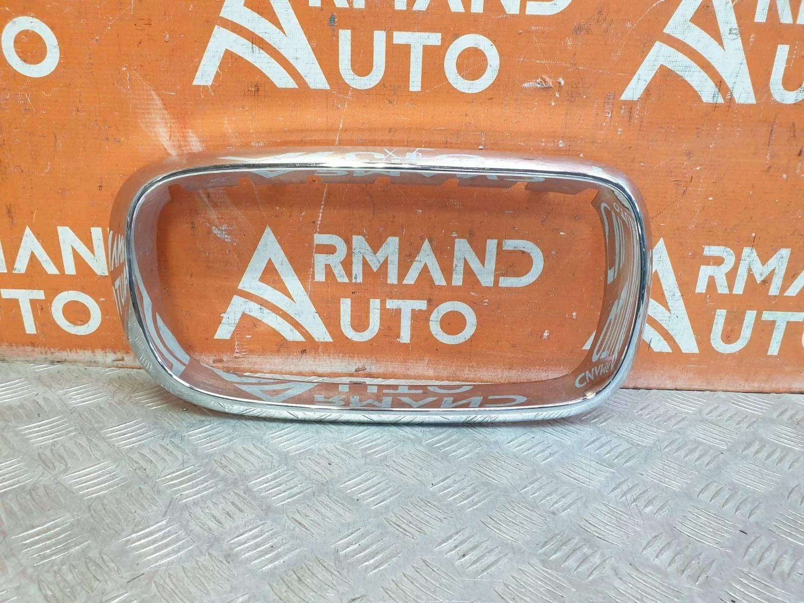 Окантовка решетки радиатора BMW X5 2013-2018 F15