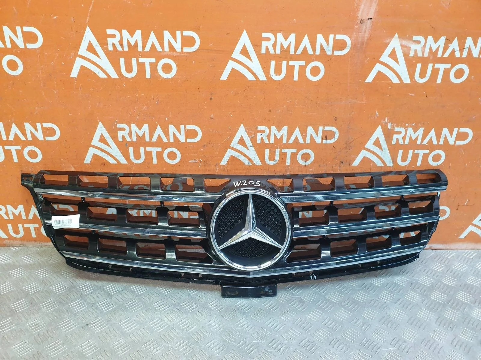 Решетка радиатора Mercedes ML GLE-Class 2011-2015 W166