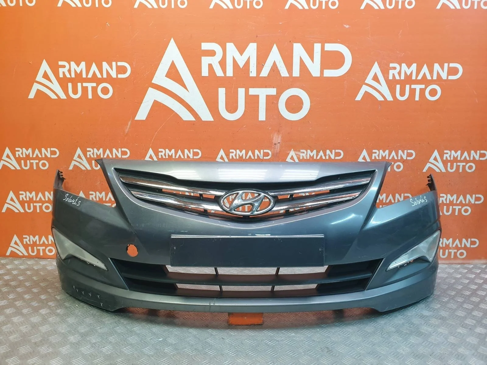 Бампер Hyundai Solaris 2014-2017