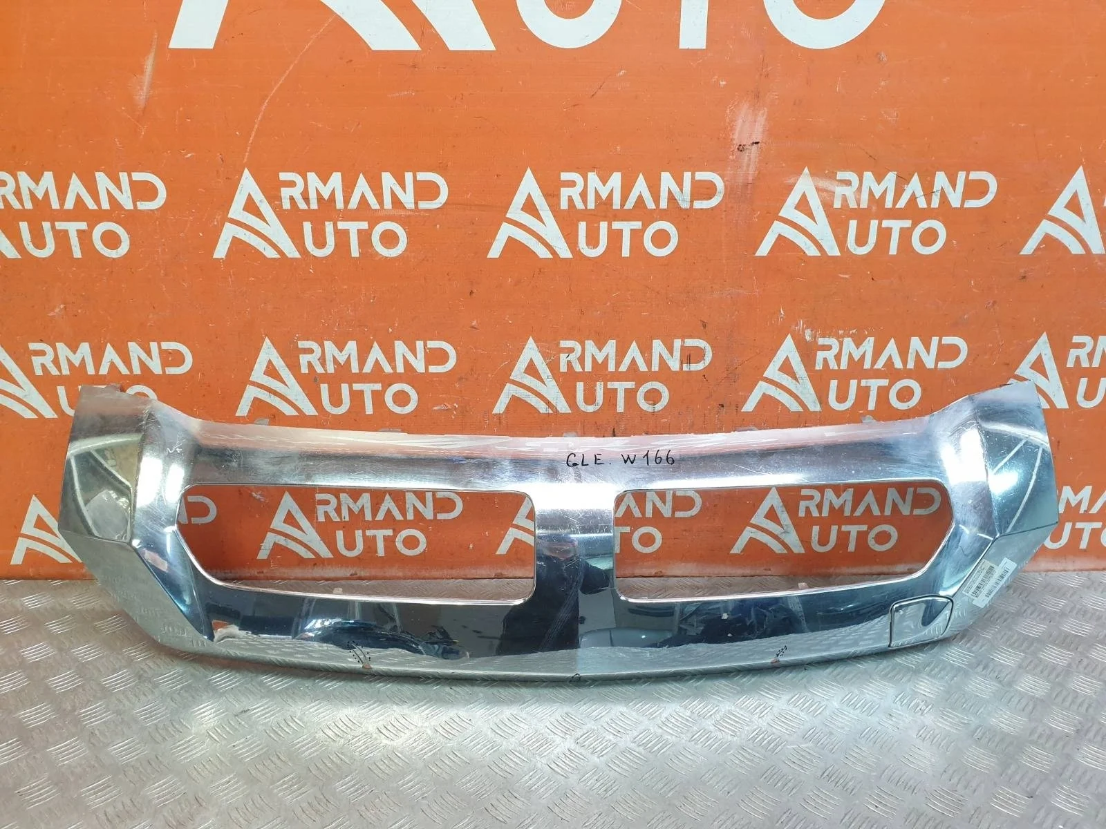 Накладка бампера Mercedes ML GLE-Class 2011-2015 W166