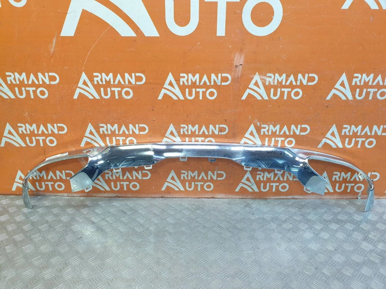 Накладка юбки бампера Mercedes GLC-Class 2015-2019 X253