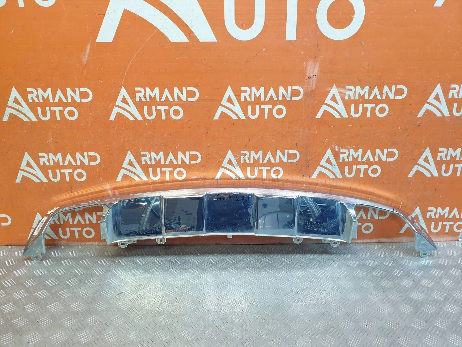 Накладка бампера Mercedes GLK-Class 2012-2015 X204