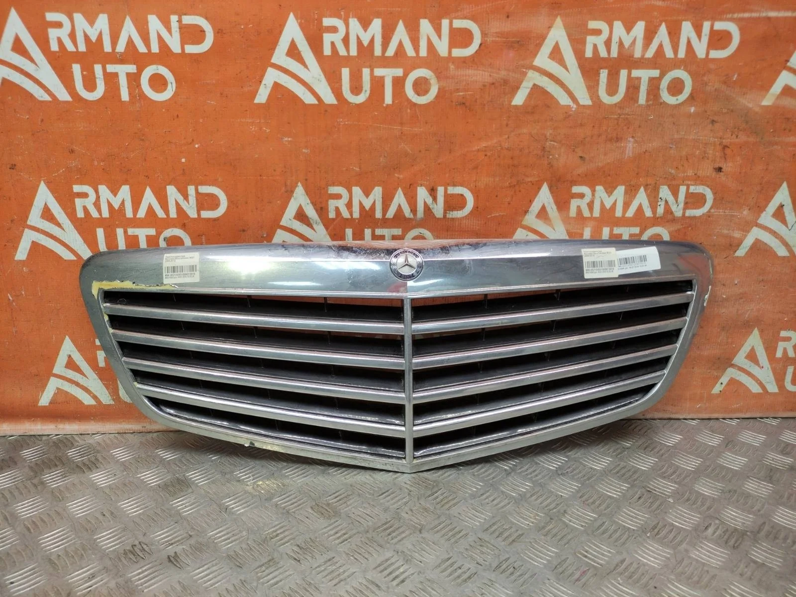 Решетка радиатора Mercedes -Class 2009-2013 W221