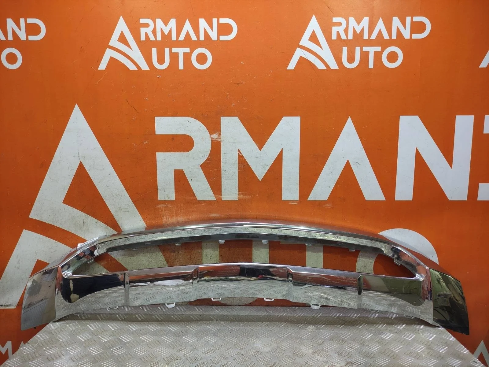 Накладка бампера Mercedes ML GLE-Class 2015-2018 W166