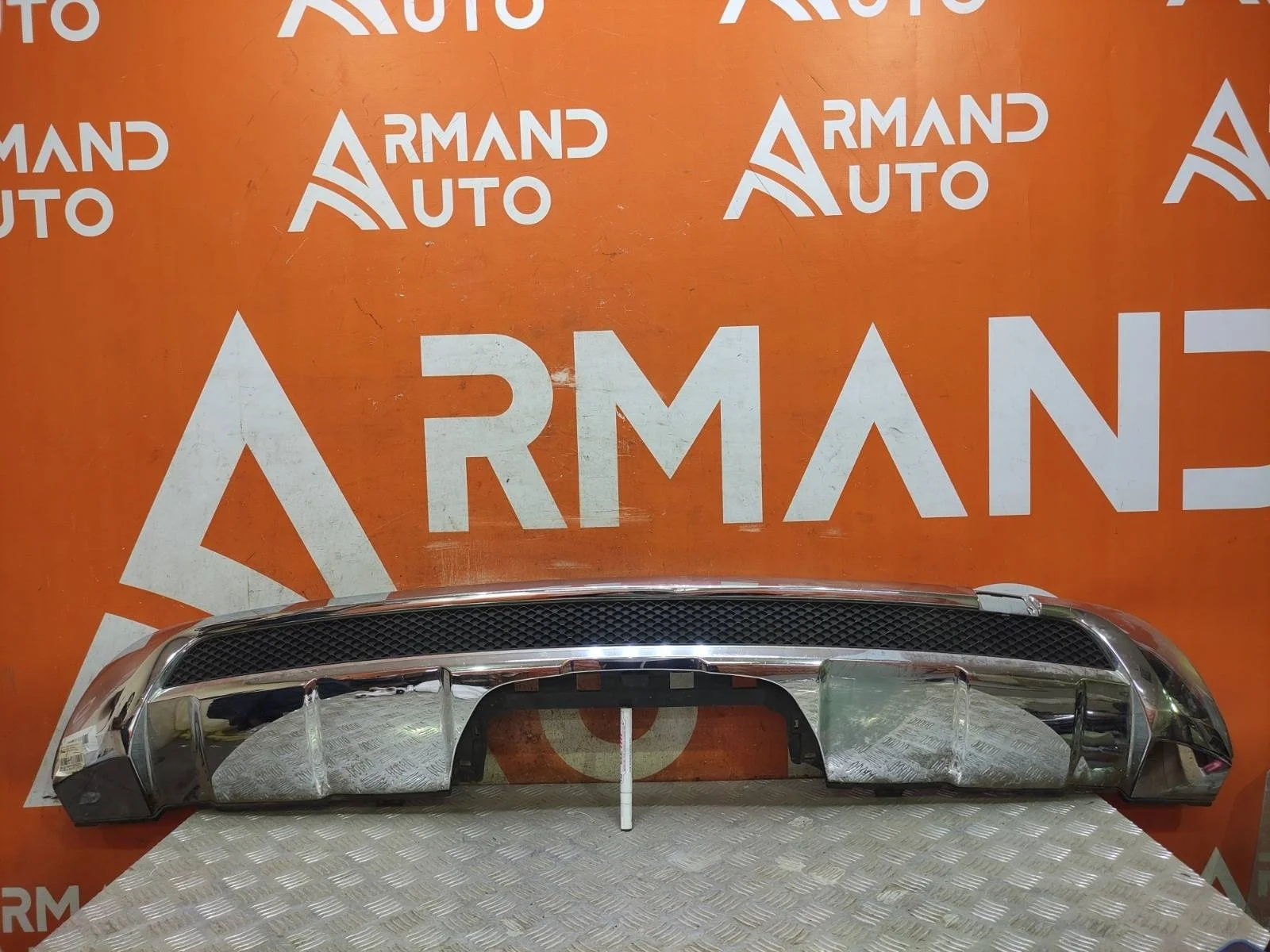 Накладка бампера Mercedes ML GLE-Class 2011-2015 W166