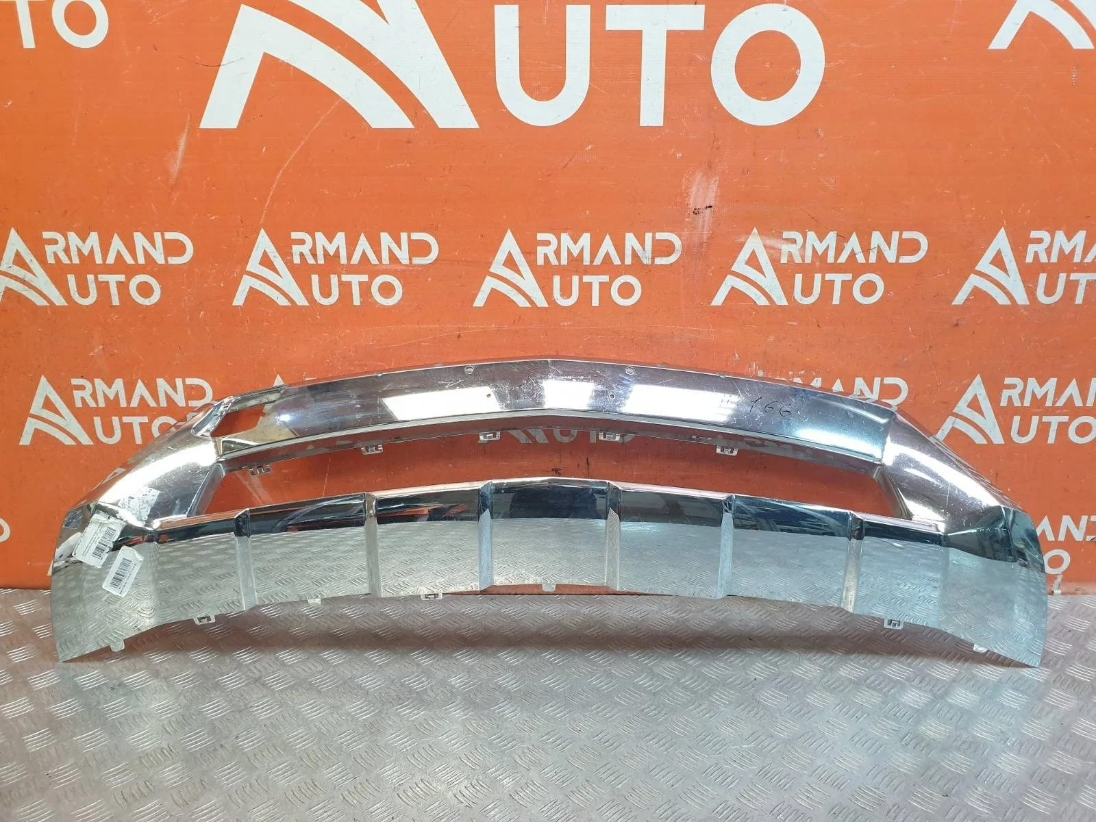 Накладка бампера Mercedes ML GLE-Class 2011-2015 W166