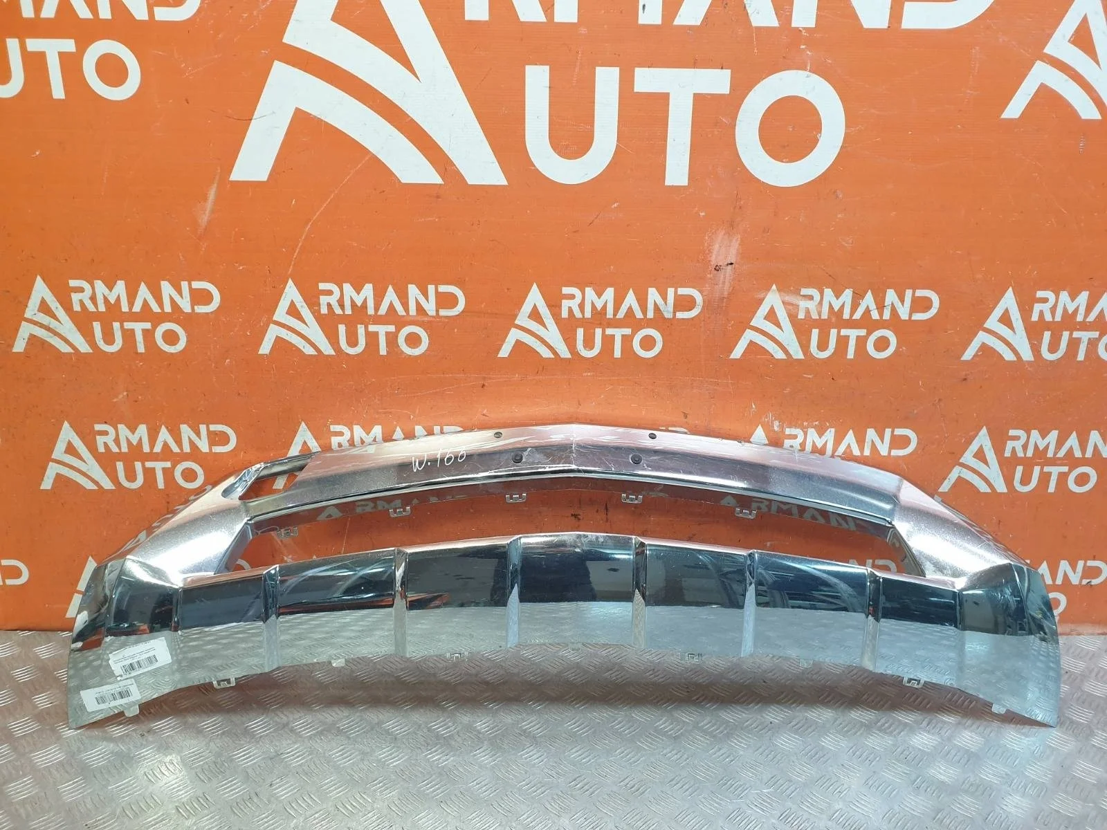 Накладка бампера Mercedes ML GLE-Class 2011-2015 W166