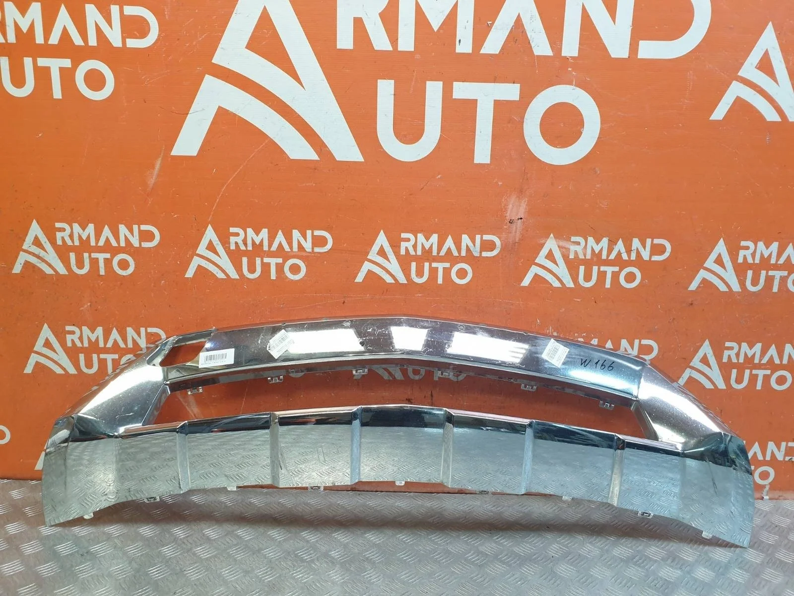 Накладка бампера Mercedes ML GLE-Class 2011-2015 W166