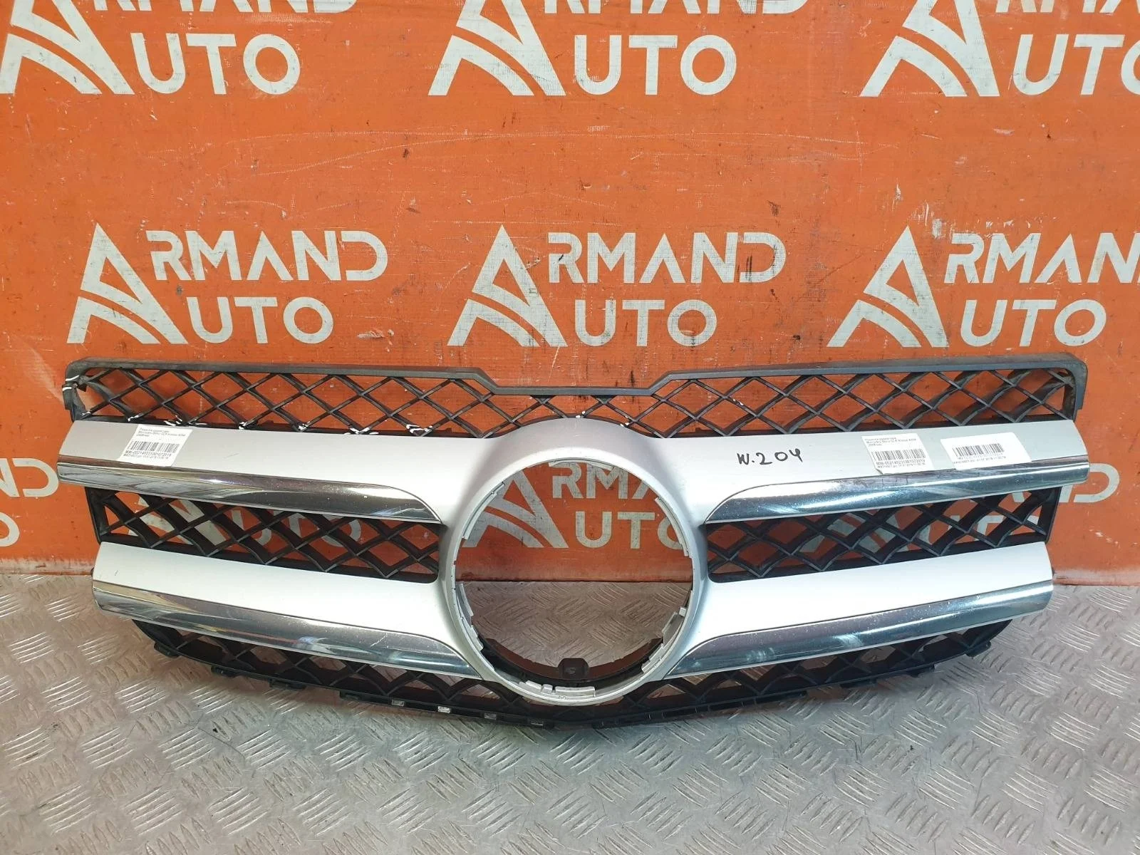 Решетка радиатора Mercedes GLK-Class 2012-2015 X204