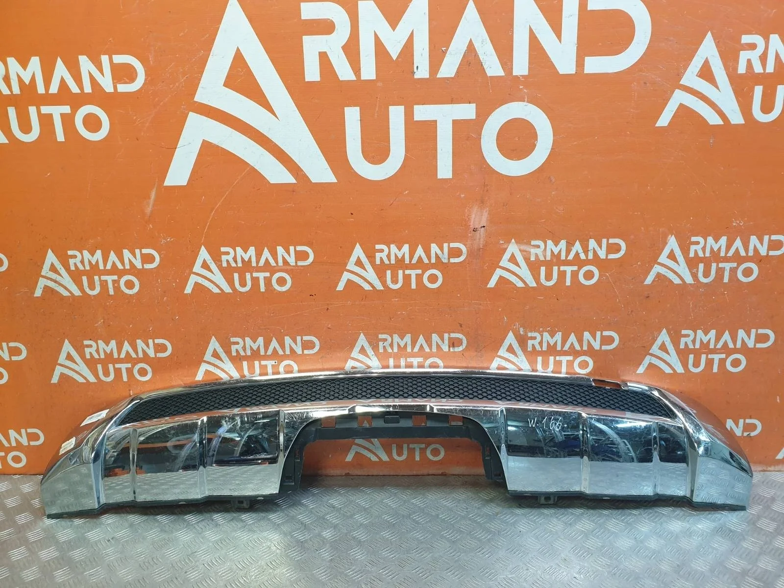 Накладка бампера Mercedes ML GLE-Class 2011-2015 W166