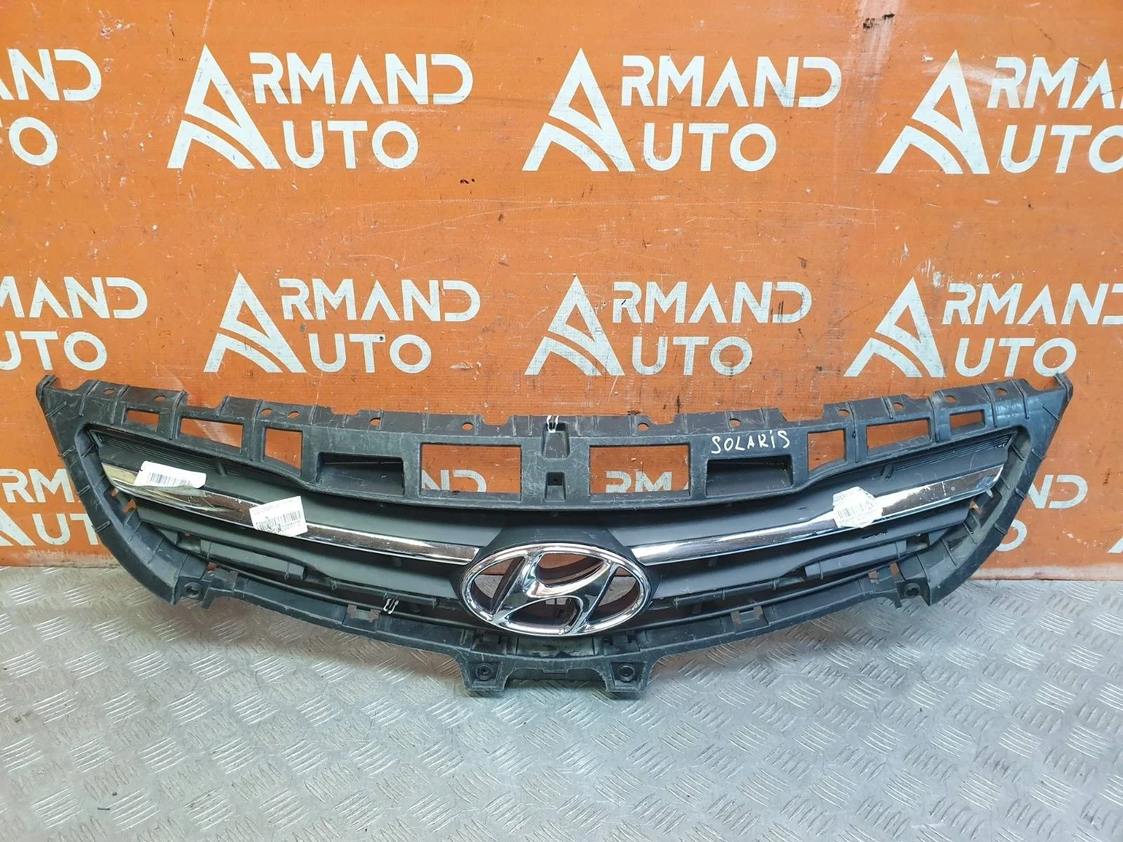 Решетка радиатора Hyundai Solaris 2014-2017