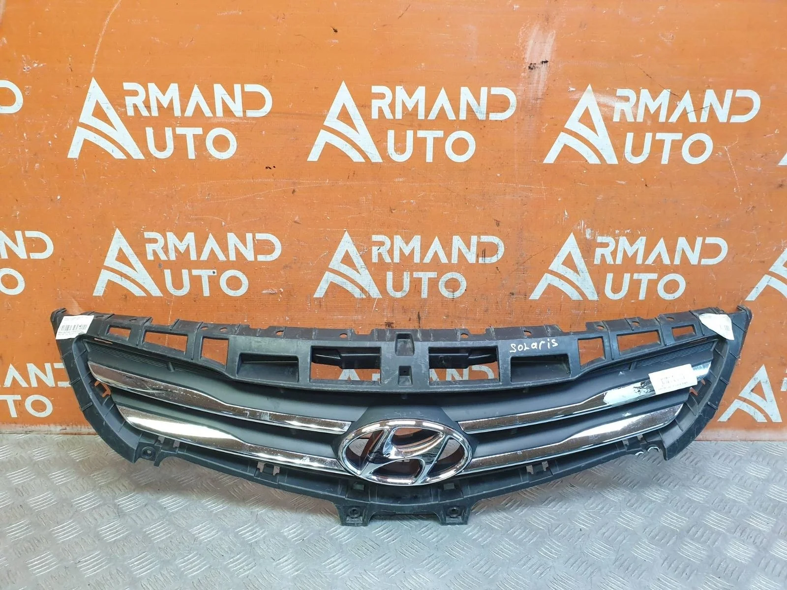Решетка радиатора Hyundai Solaris 2014-2017