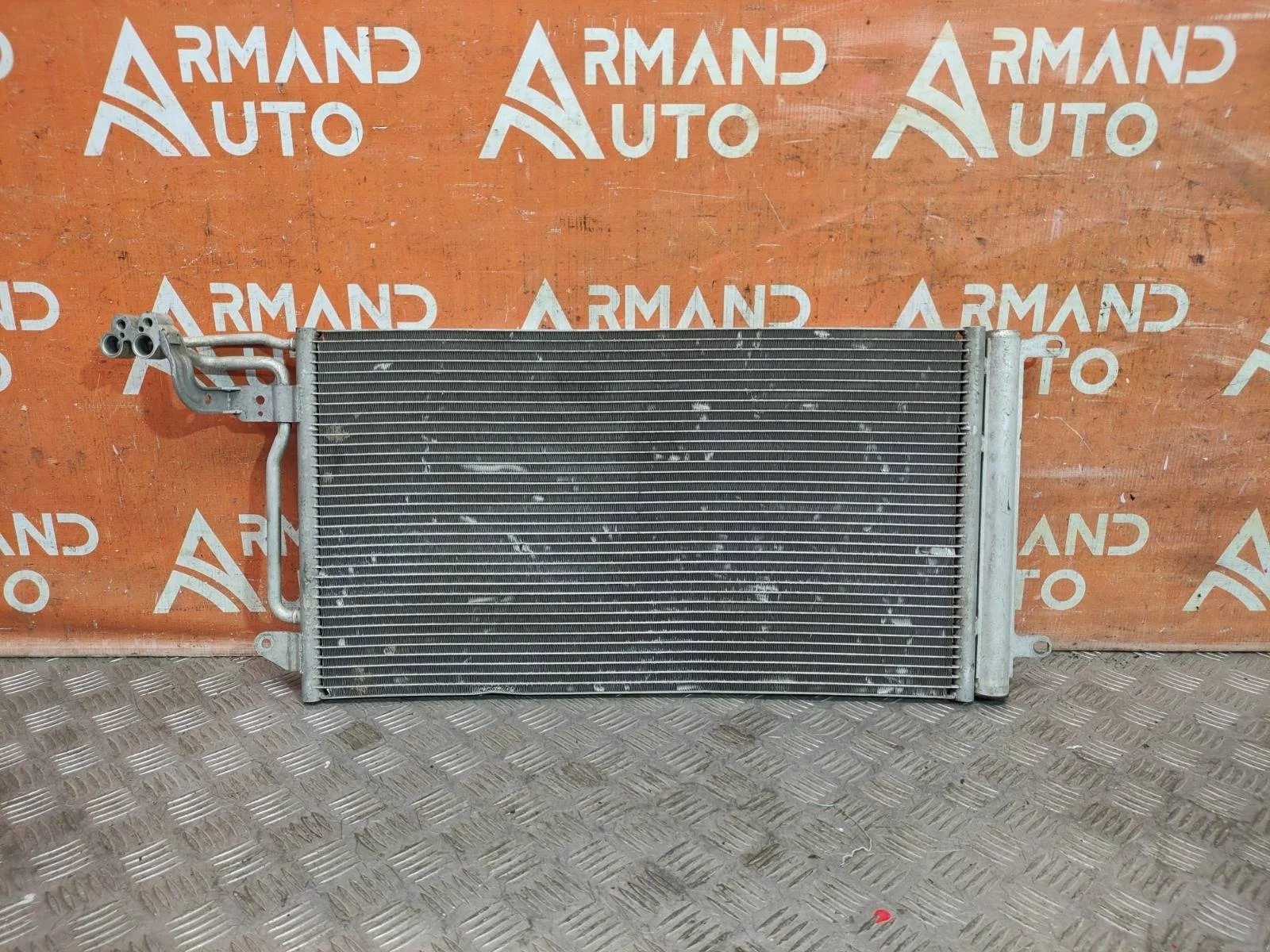 Радиатор кондиционера Skoda Rapid 2014-2020