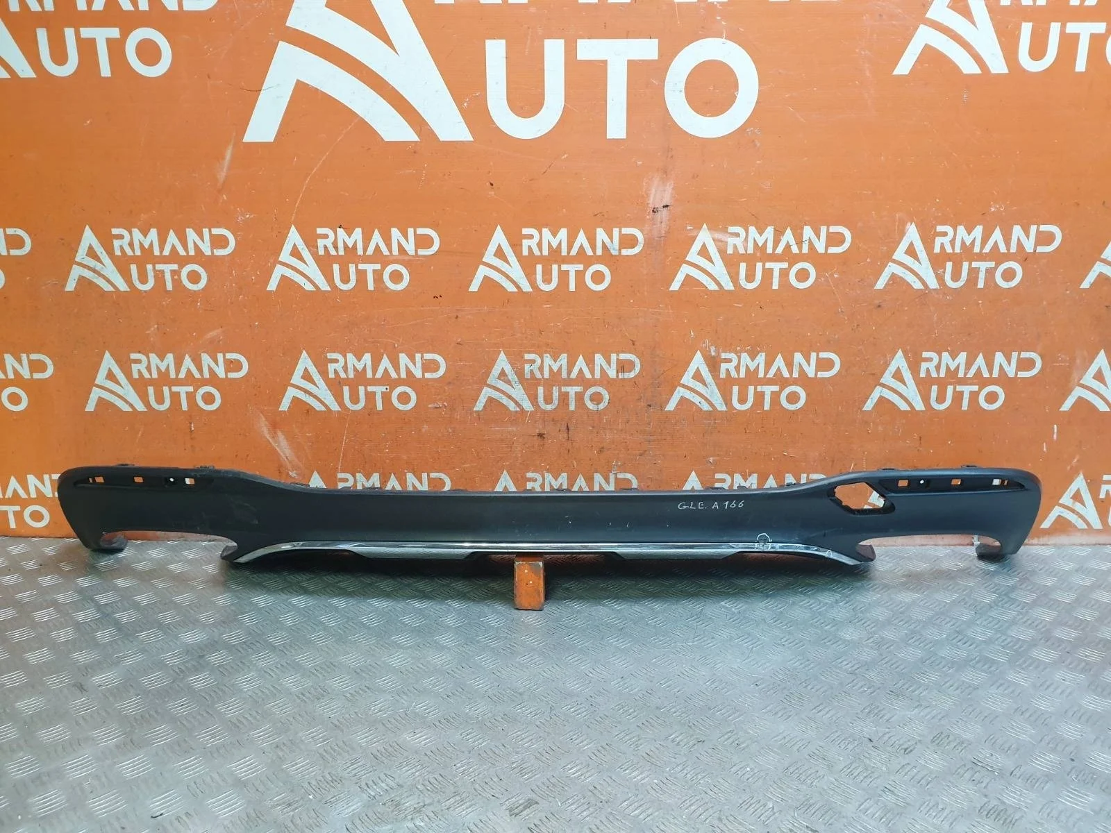 Юбка бампера Mercedes ML GLE-Class 2015-2018 W166