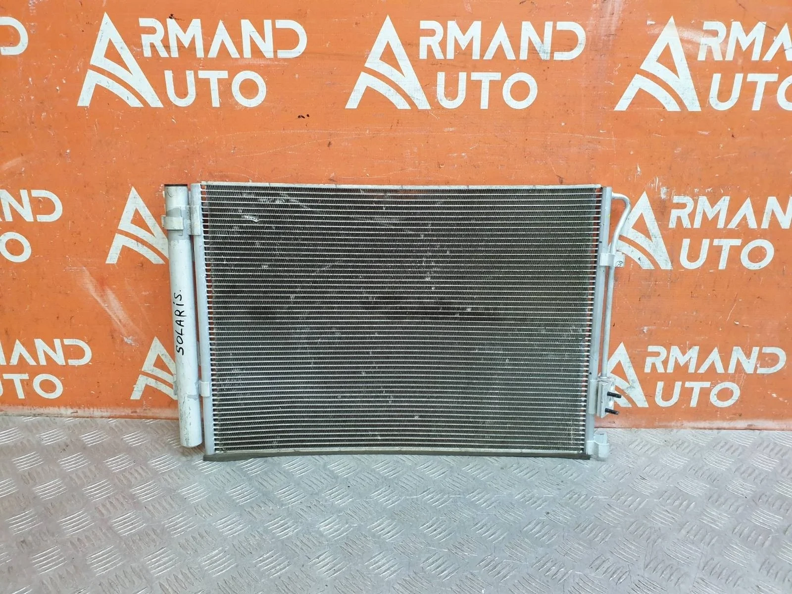 Радиатор кондиционера Hyundai Solaris 2017-нв